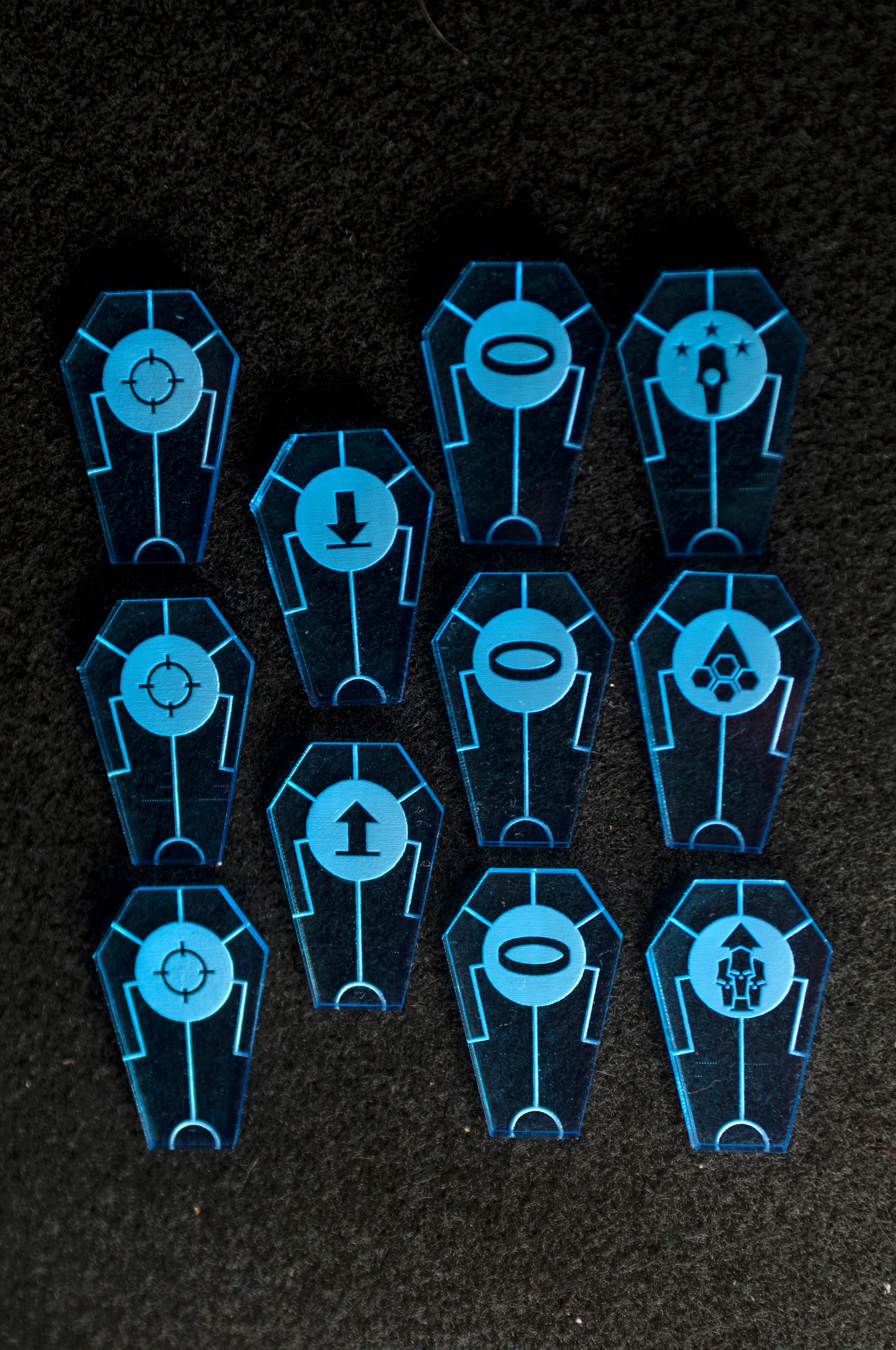 Counters, Genius Factory, Tokens