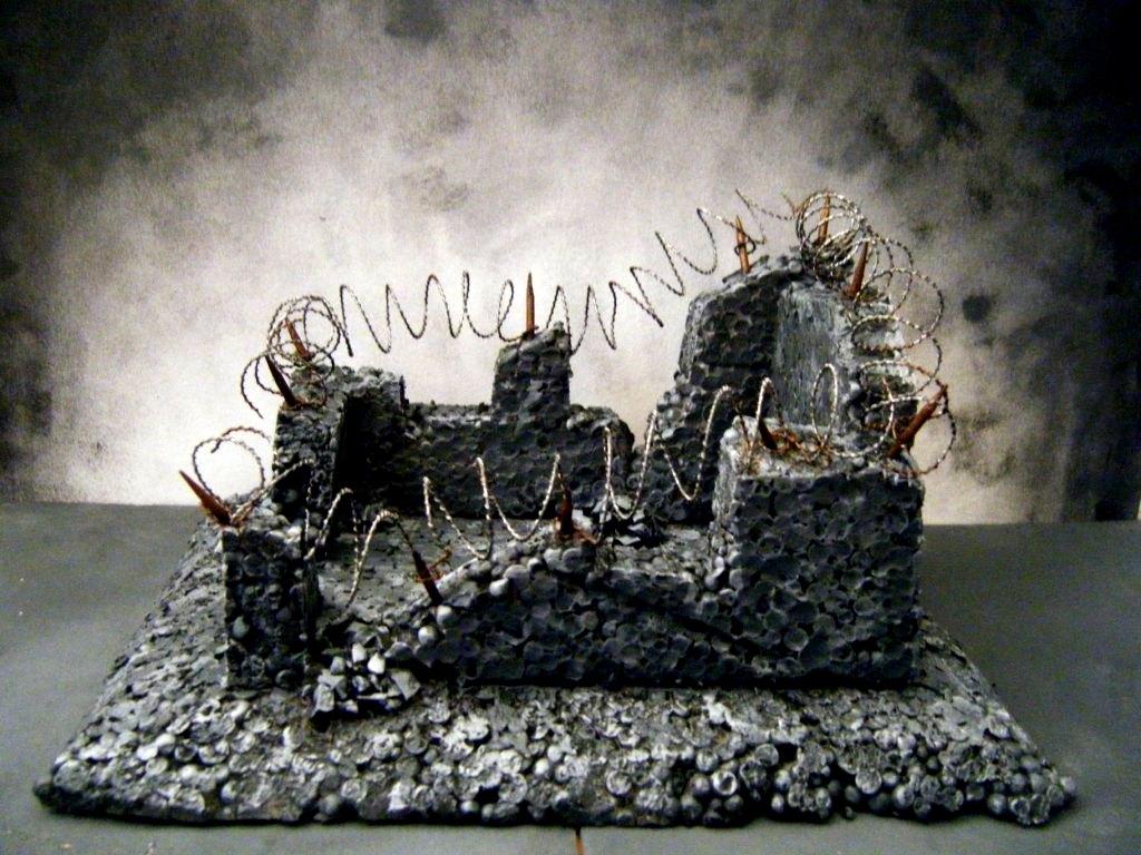Ground, Polystyr&egrave;ne, Ruin, Scratch Build, Terrain