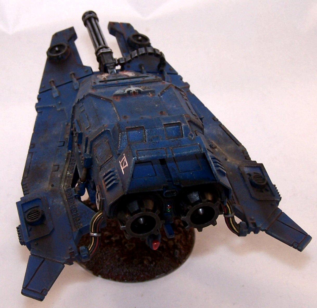 Land Speeder, Land Speeder Tempest, Space Marines, Ultramarines