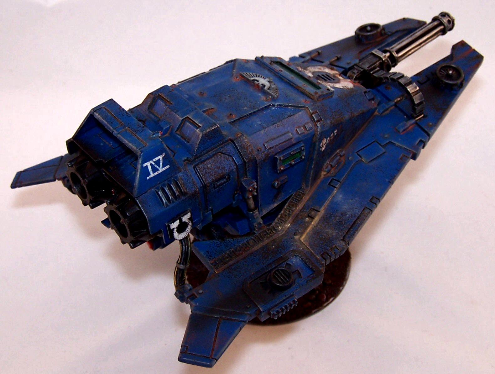 Land Speeder, Land Speeder Tempest, Space Marines, Ultramarines ...