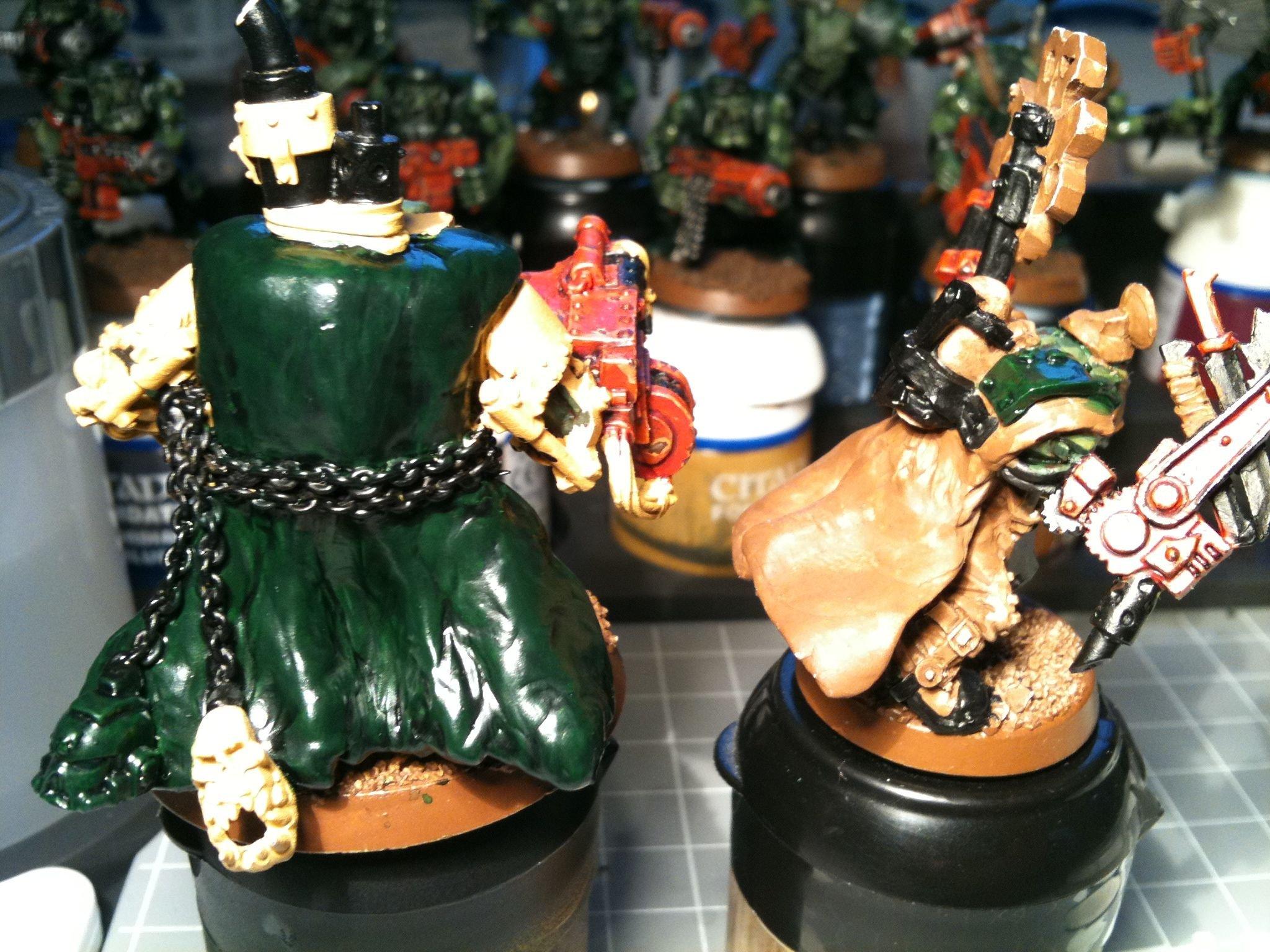 Da Dark Angelz, Meganob, Orks, Work In Progress