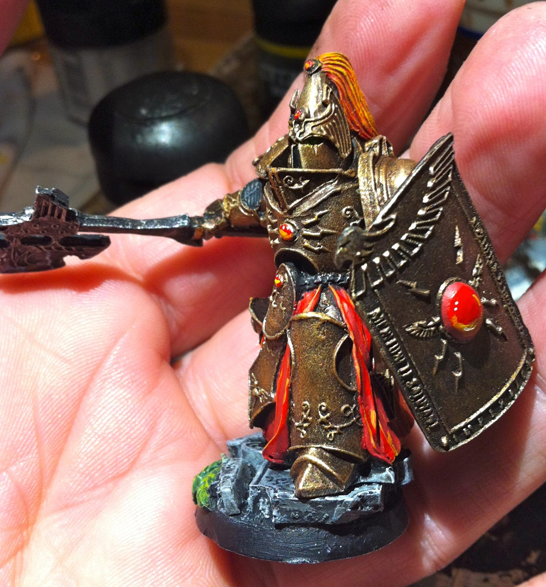 Emperor Custodes, Scibor Miniatures, Space Marines