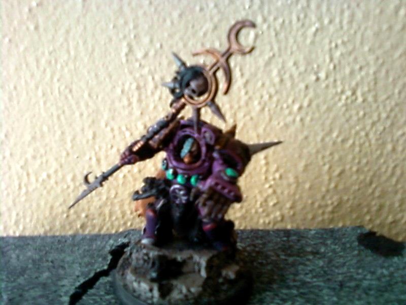 Chaos lord with mark of slaneesh