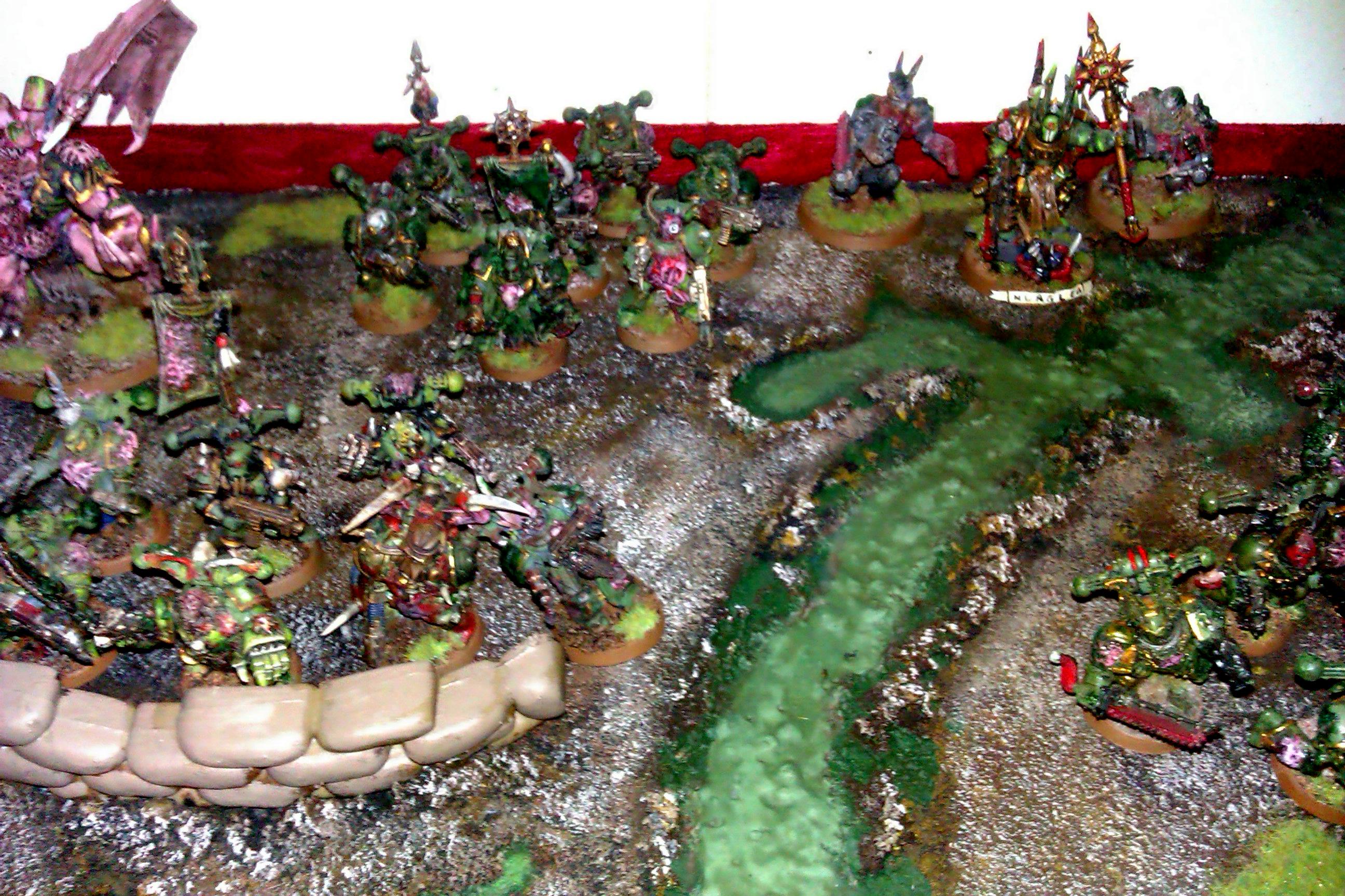 Blurred Photo, Display Cabinet with models in