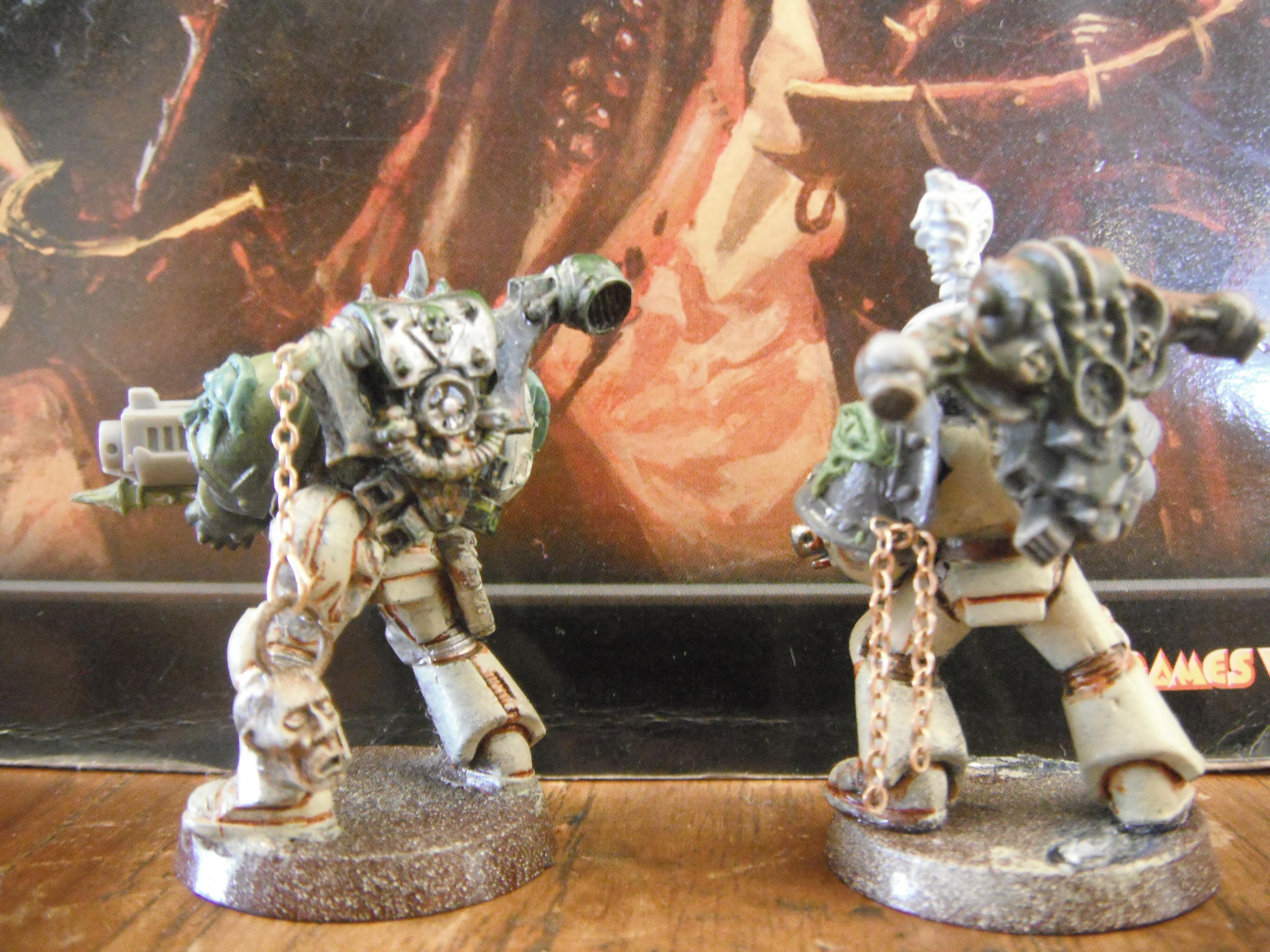 Black Legion, Chaos, Chaos Space Marines, Conversion, Sculpting