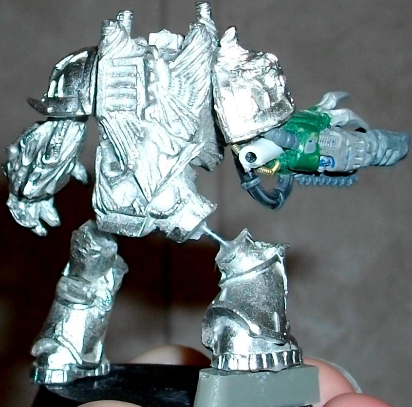 Chaos Space Marines, Iron Warriors, Obliterators, Work In Progress