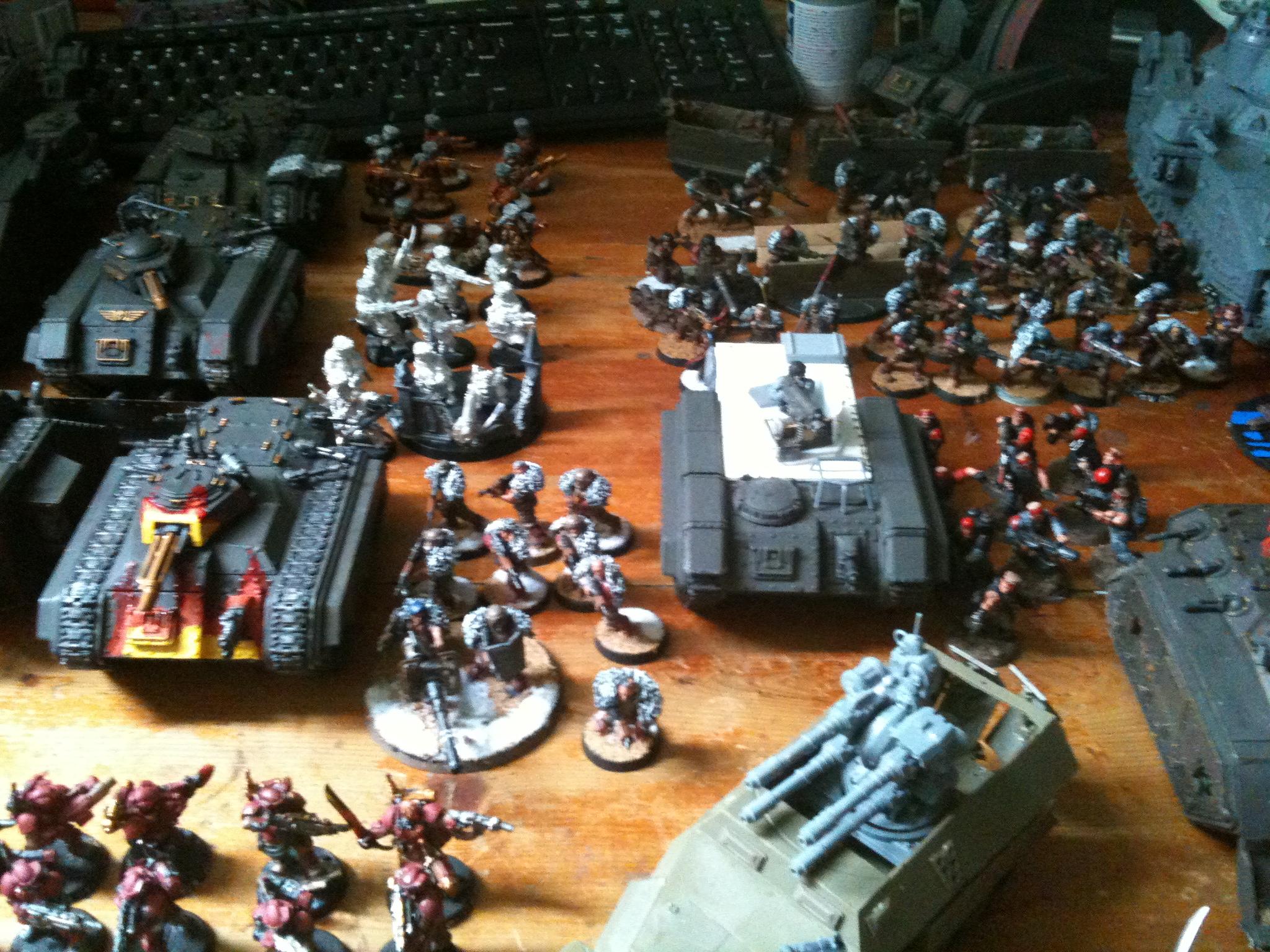 Army, Baneblades, Special Weapons, Vostroyan, Whole Army, Work In Progress