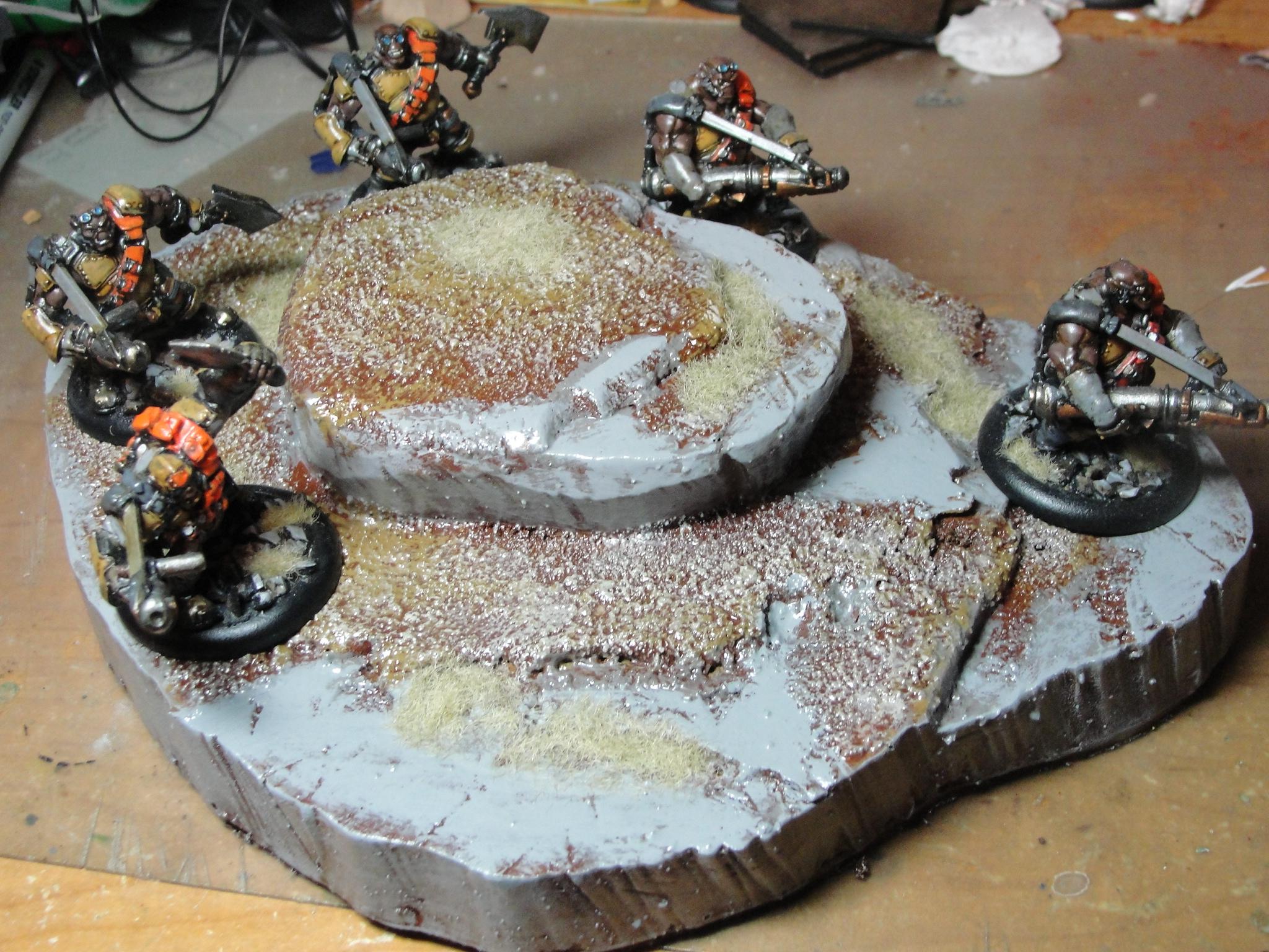 Terrain, Hills, Warmachine, Mercenaries, Ogrun Assault Corps