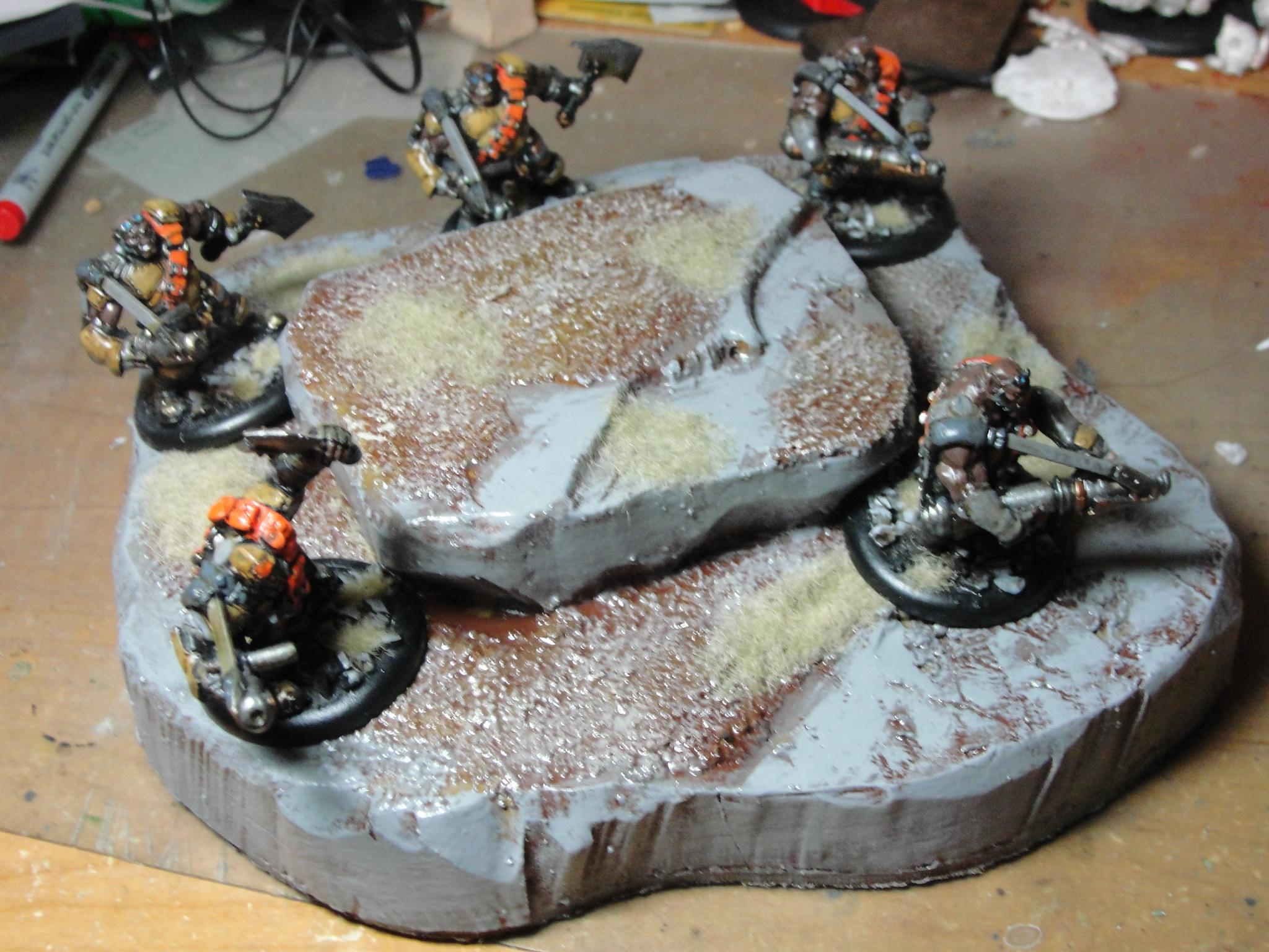 Terrain, Hills, Warmachine, Mercenaries, Ogrun Assault Corps