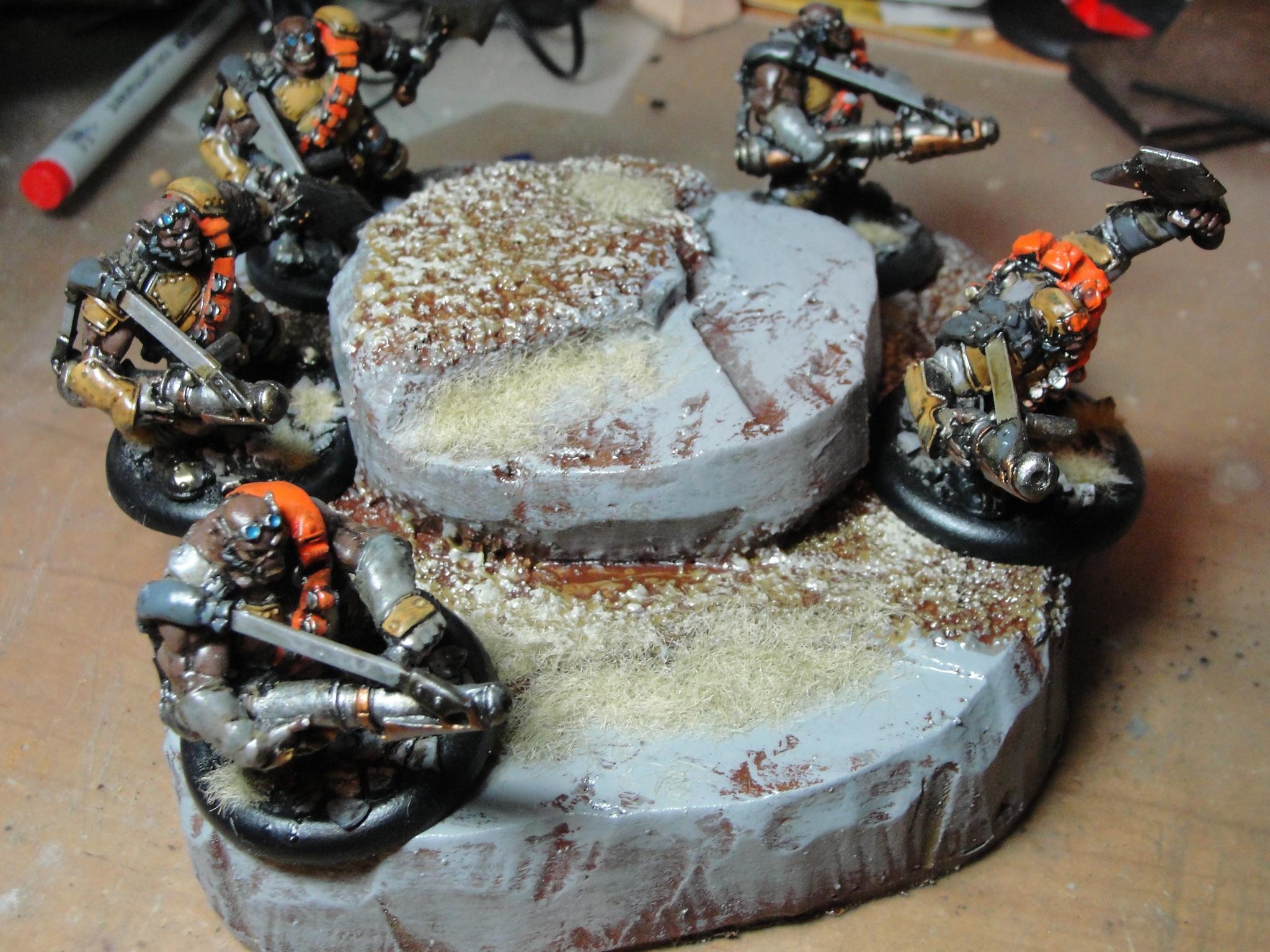 Terrain, Hills, Warmachine, Mercenaries, Ogrun Assault Corps