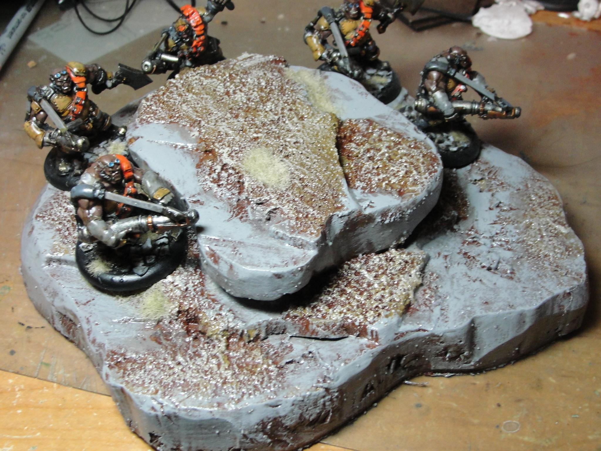 Terrain, Hills, Warmachine, Mercenaries, Ogrun Assault Corps
