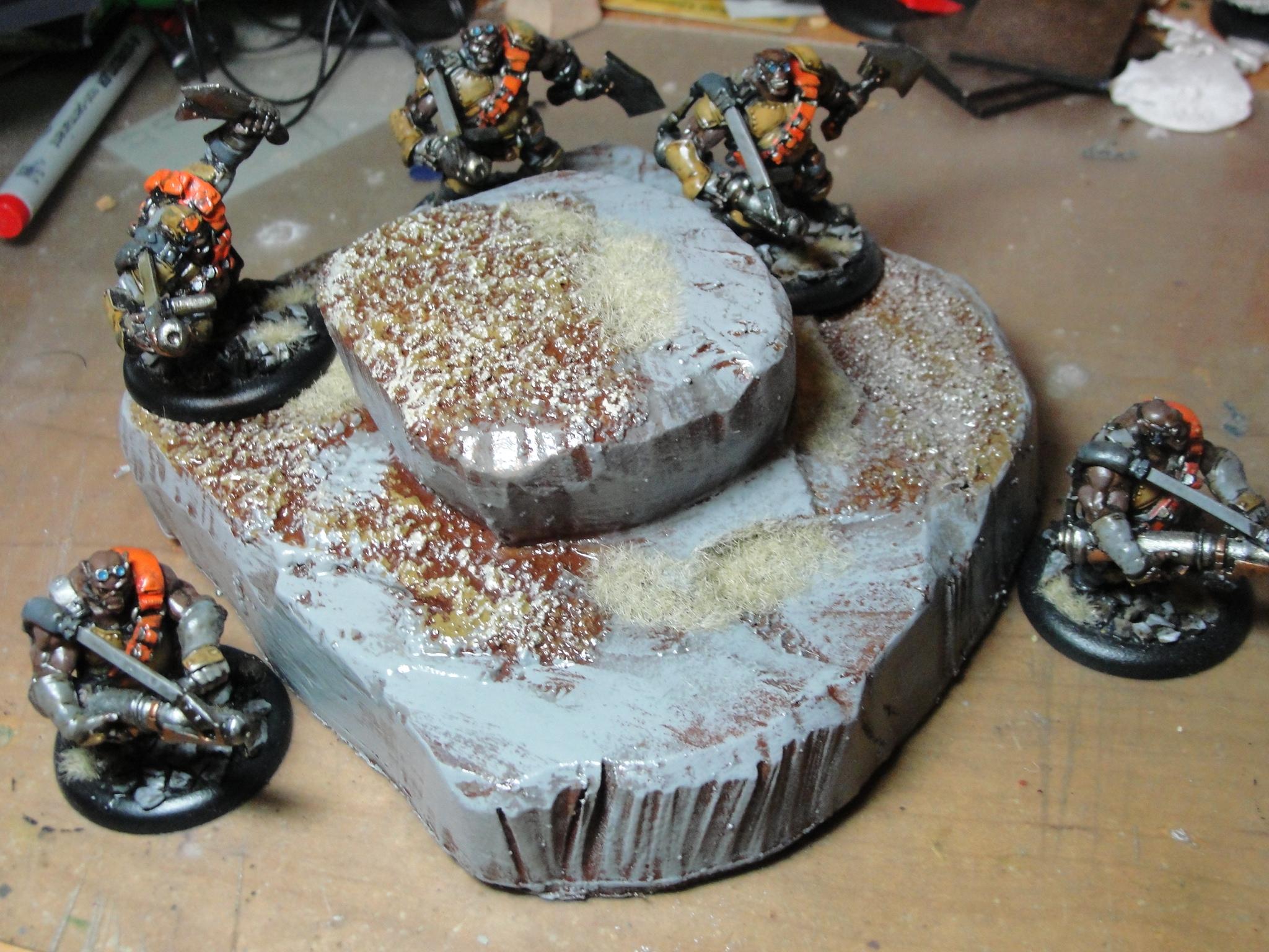 Terrain, Hills, Warmachine, Mercenaries, Ogrun Assault Corps