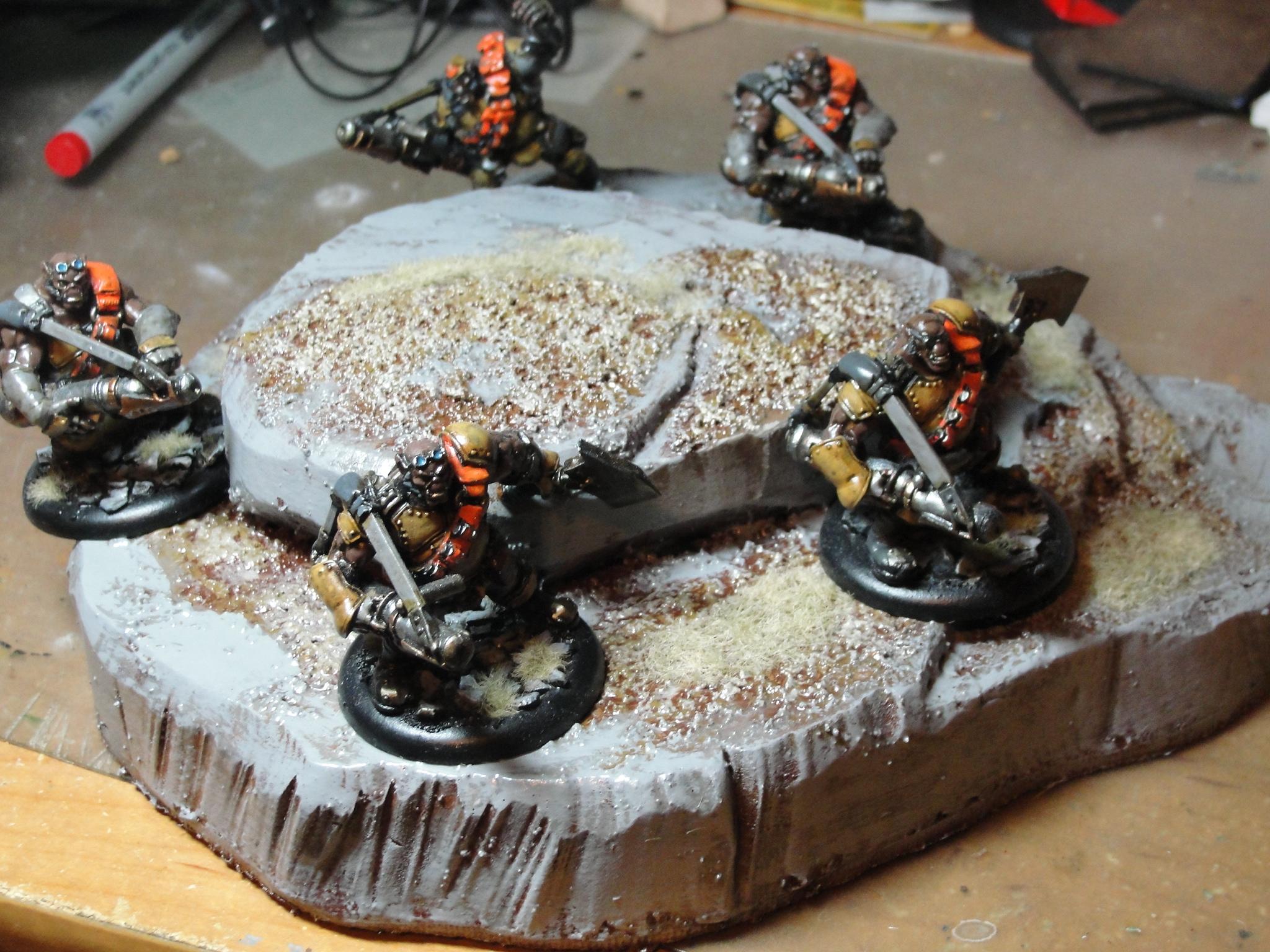 Terrain, Hills, Warmachine, Mercenaries, Ogrun Assault Corps