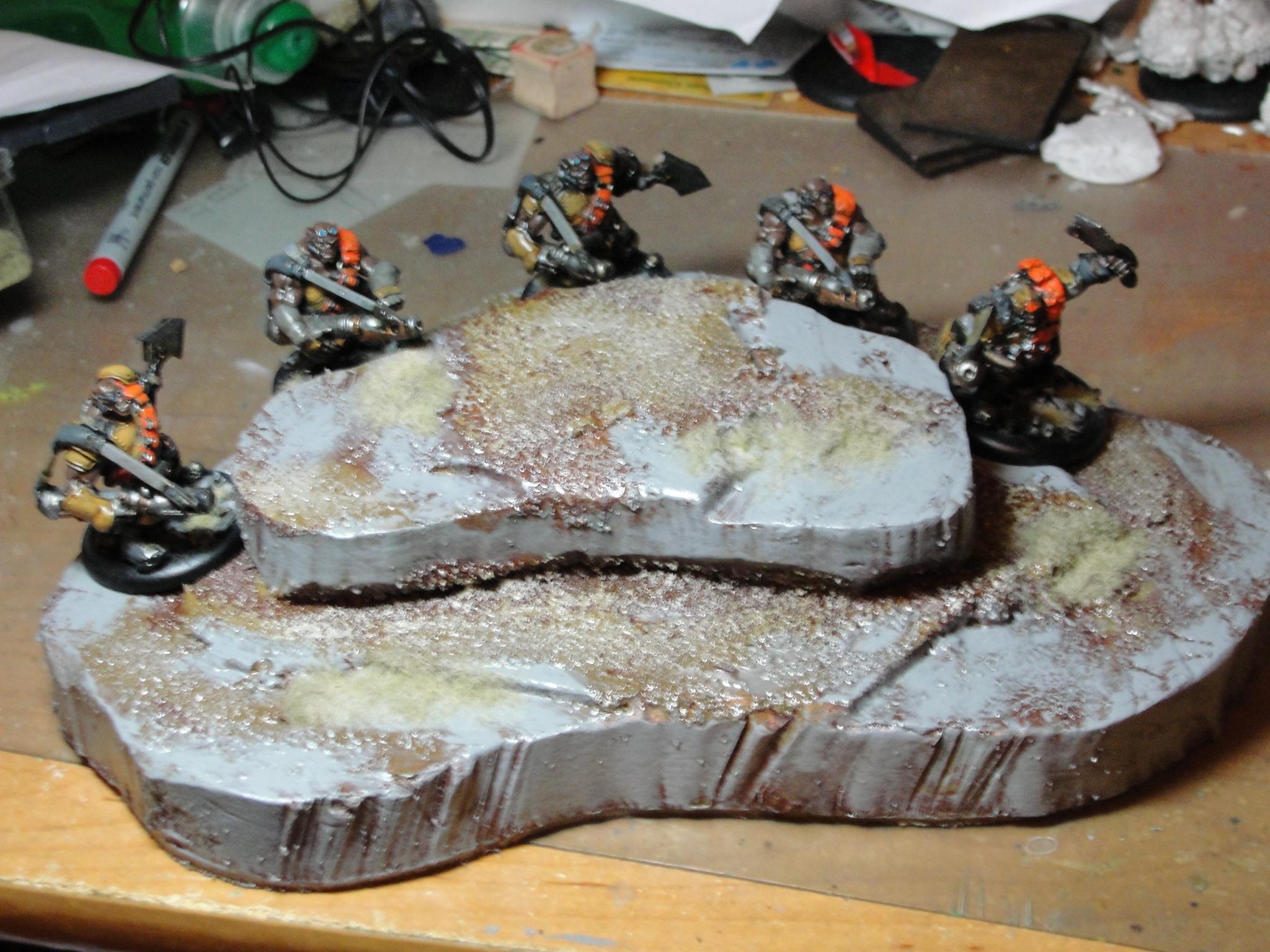 Terrain, Hills, Warmachine, Mercenaries, Ogrun Assault Corps