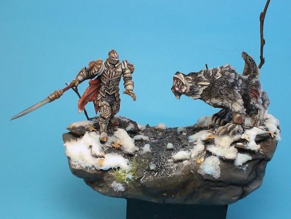 Animia, Diorama, Knights, Odin Goldsmith, Wolf