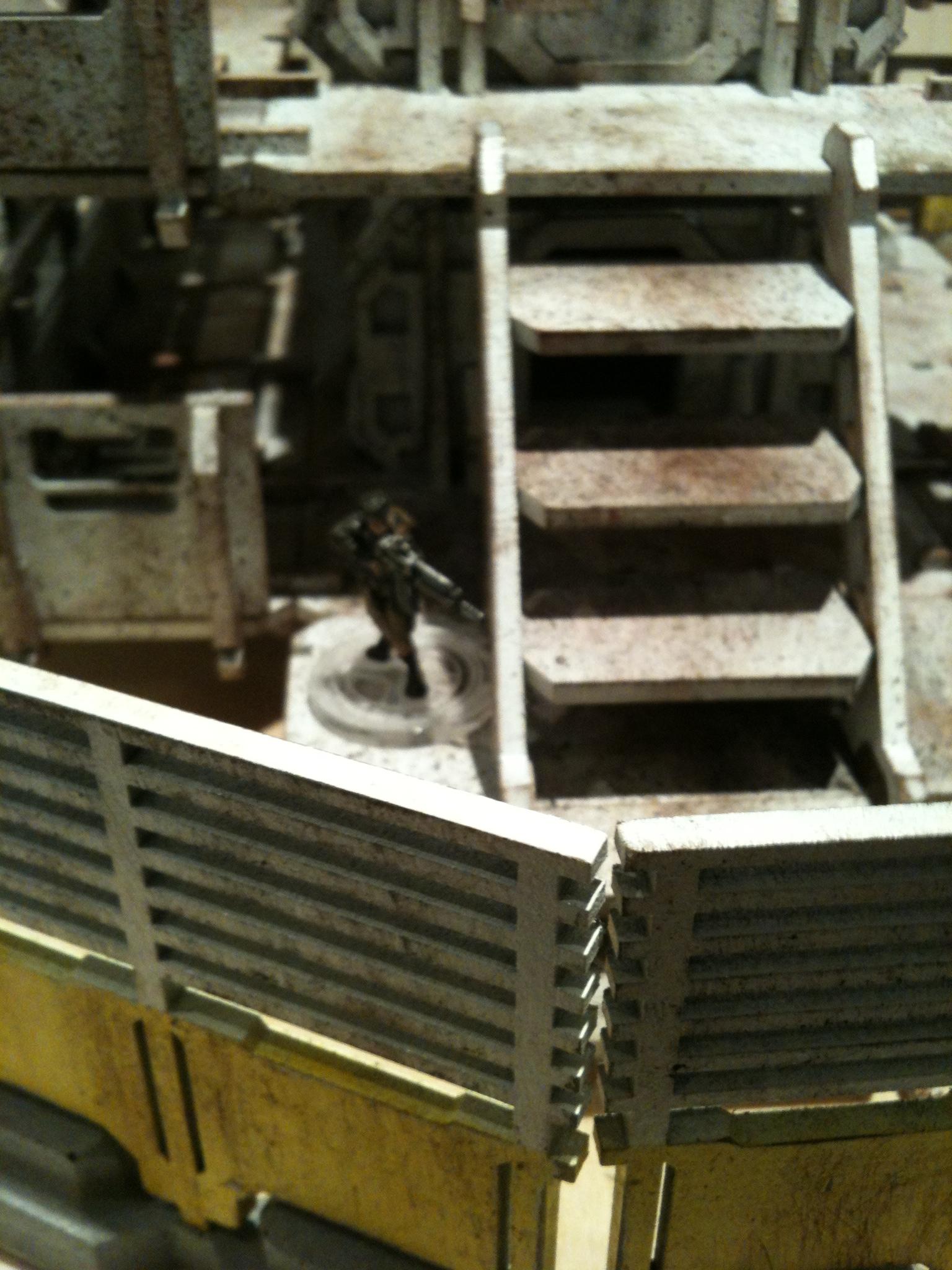 Now its a Quarantine Zone alright! We need some zombie figures!  Figures added for scale purposes only!