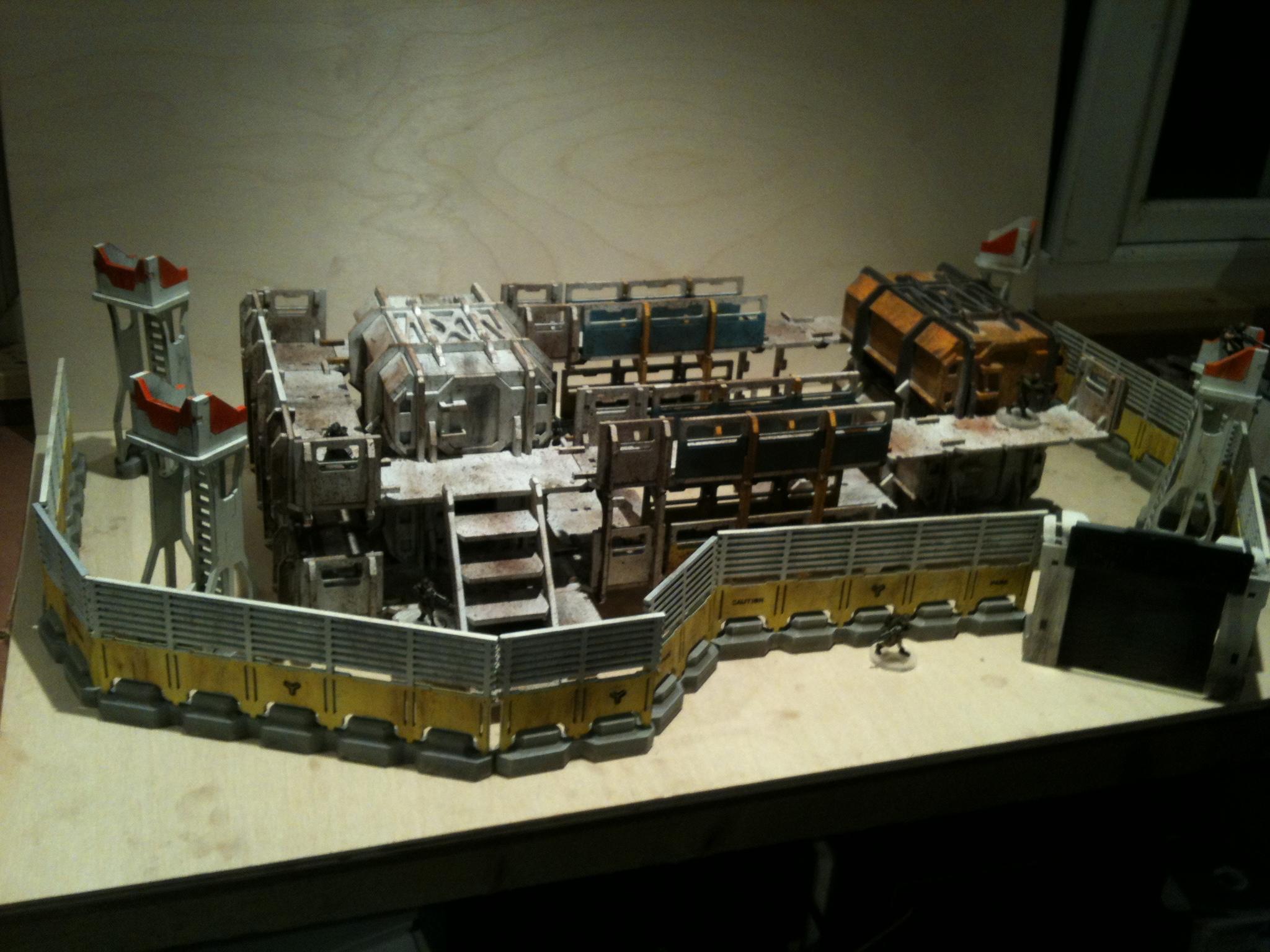 With added peace! Figures added for scale purposes only!