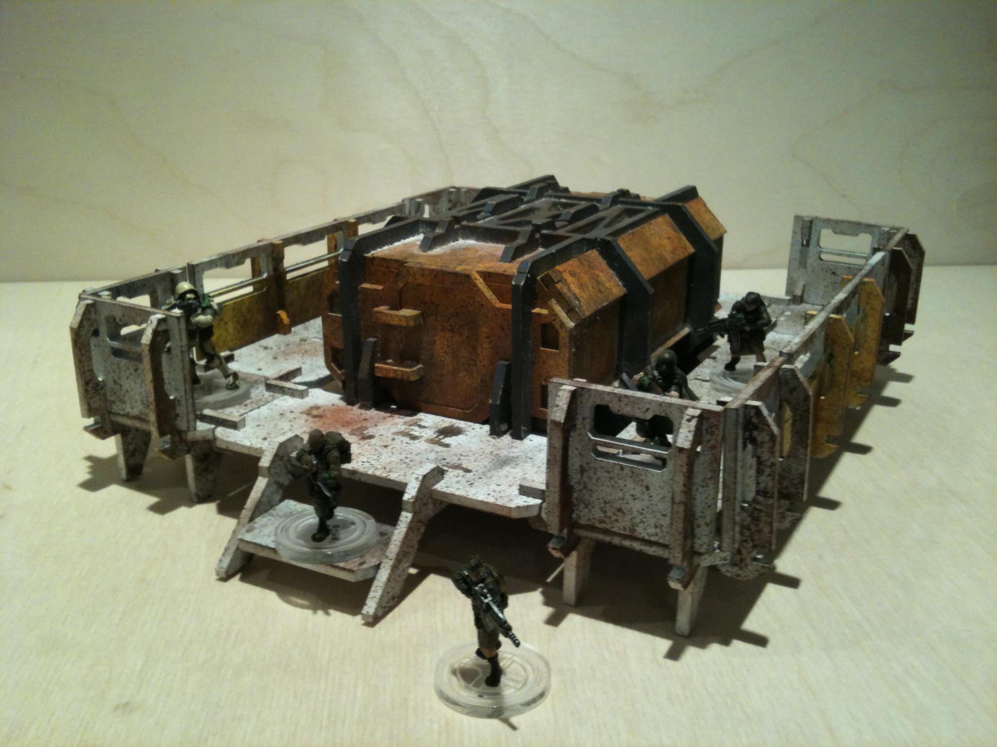 Now with more walls! And figures - added for scale purposes only!