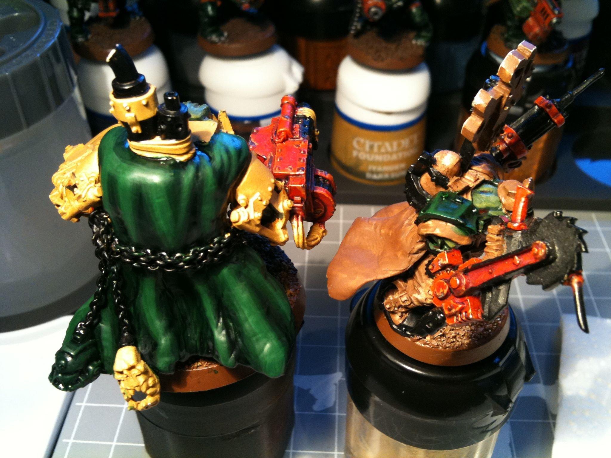 Da Ork Angelz, Meganob, Orks, Painboy, Work In Progress