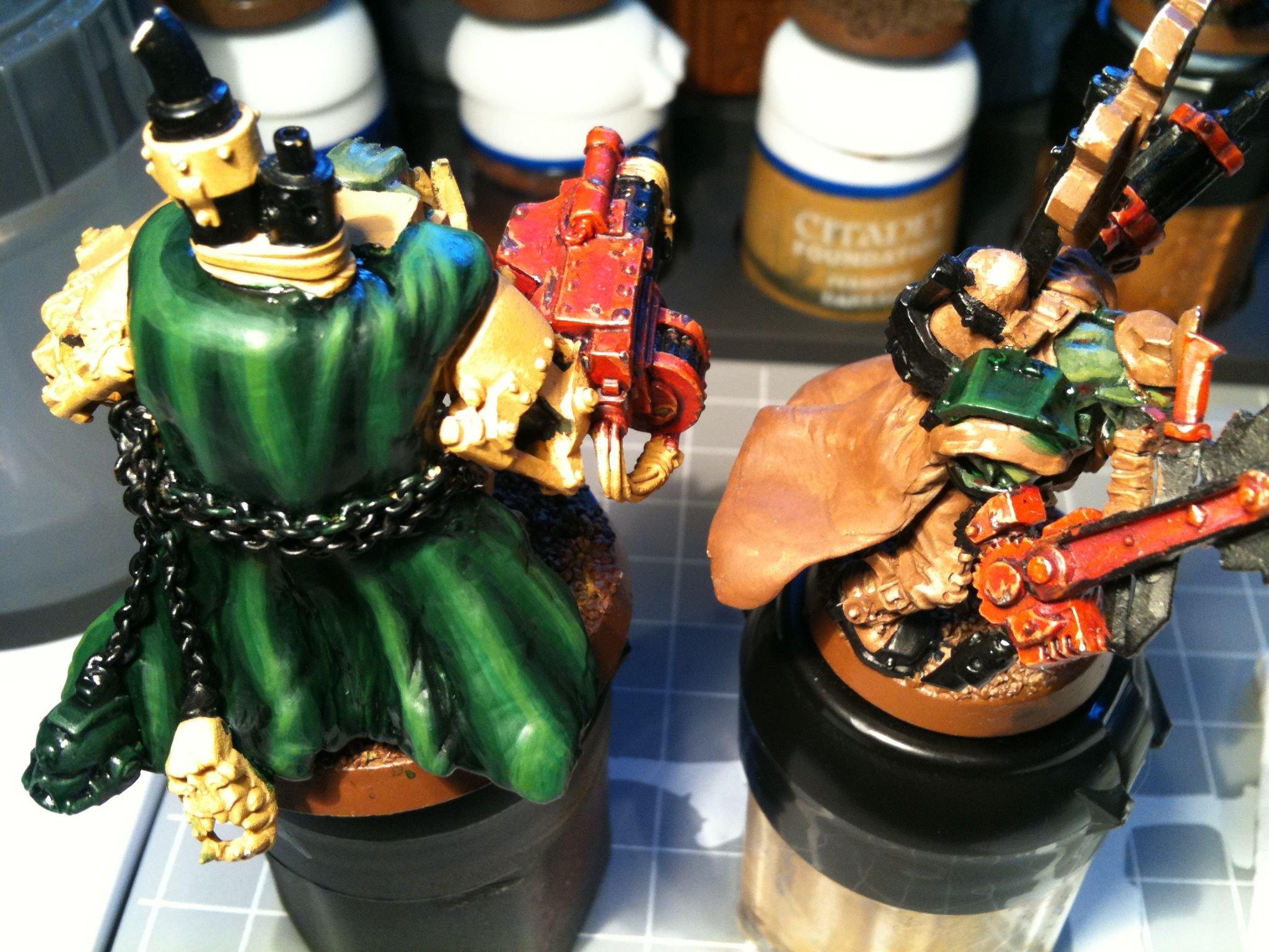 Da Ork Angelz, Meganob, Orks, Painboy, Work In Progress