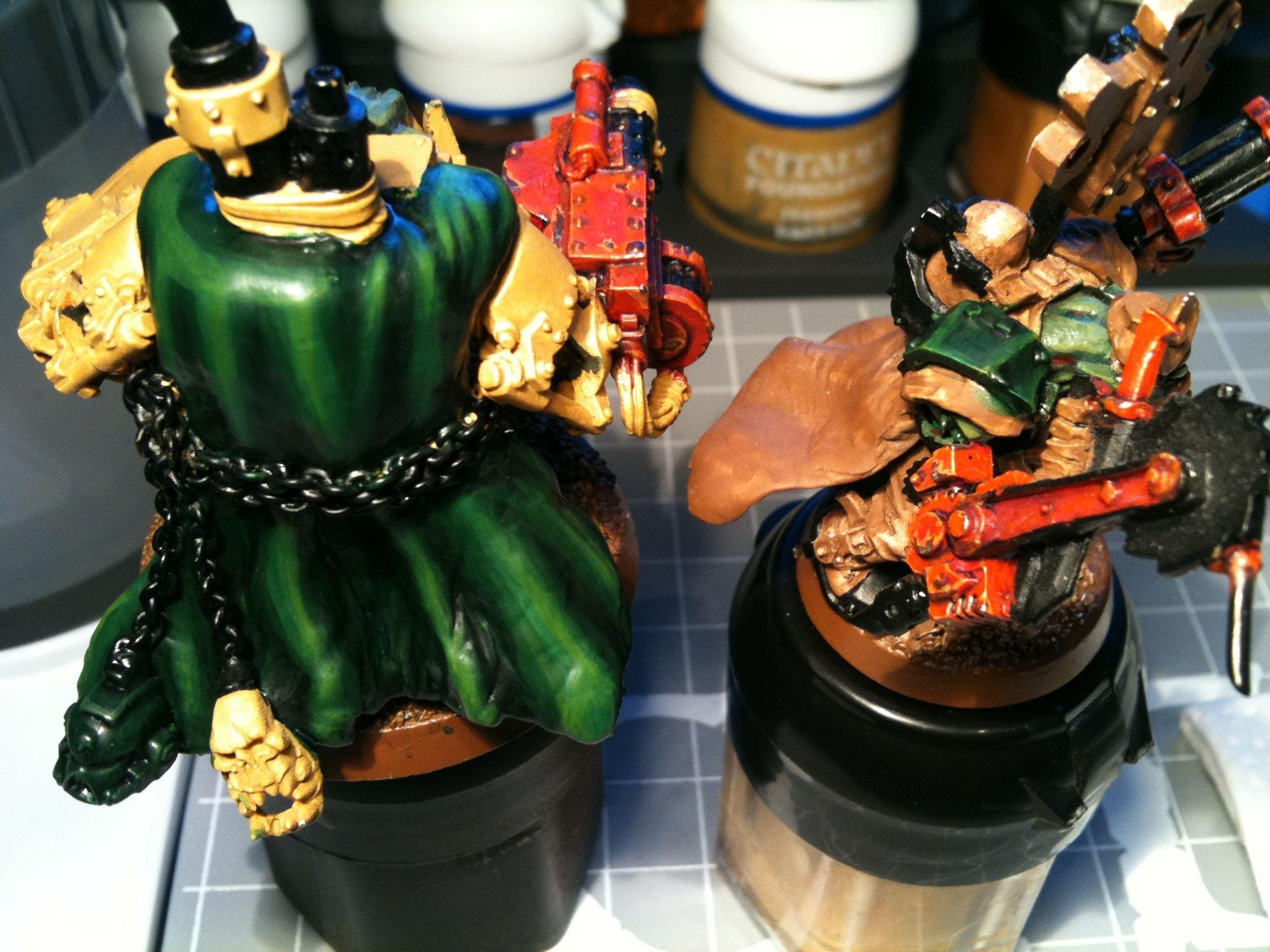 Da Ork Angelz, Meganob, Orks, Painboy, Work In Progress