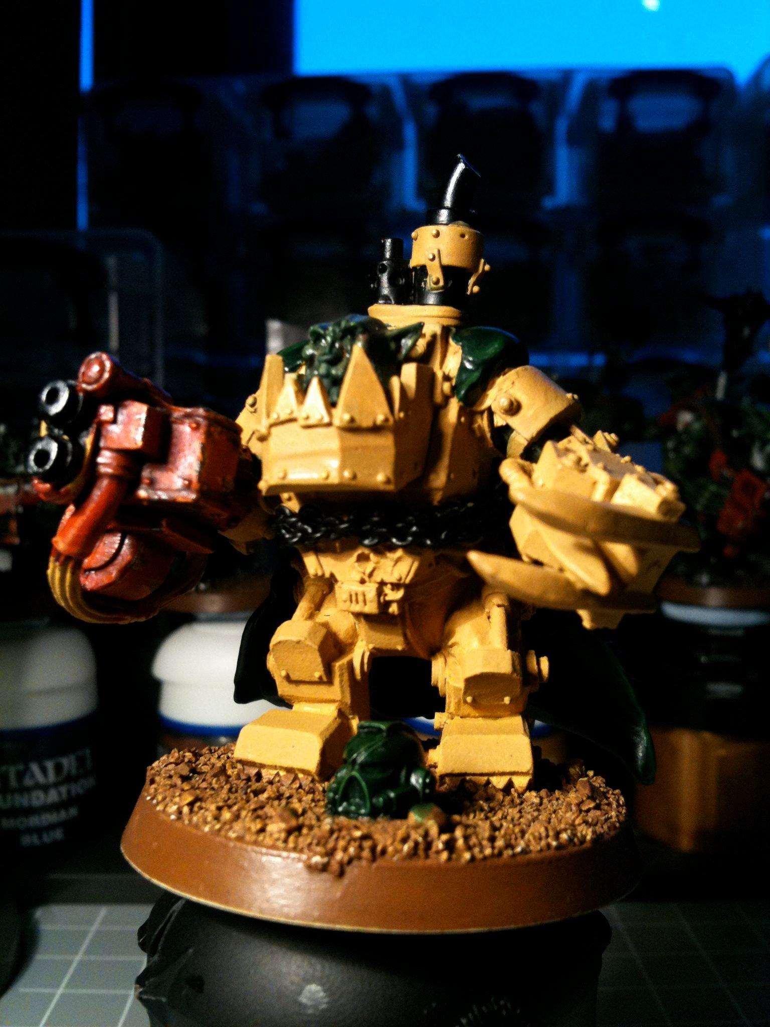 Da Ork Angelz, Meganob, Orks, Painboy, Work In Progress