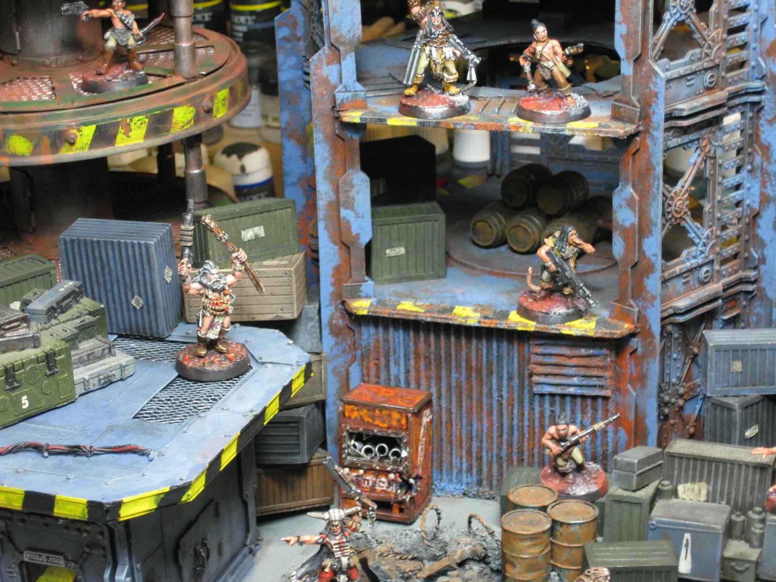 Necromunda, Ratskins, Scratch Build, Terrain, Vending