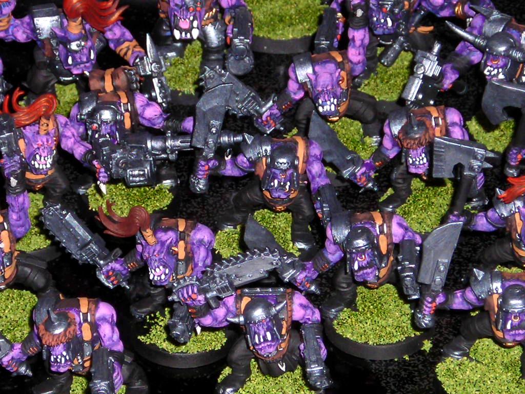 Orks, Purple, poisonous purple orks
