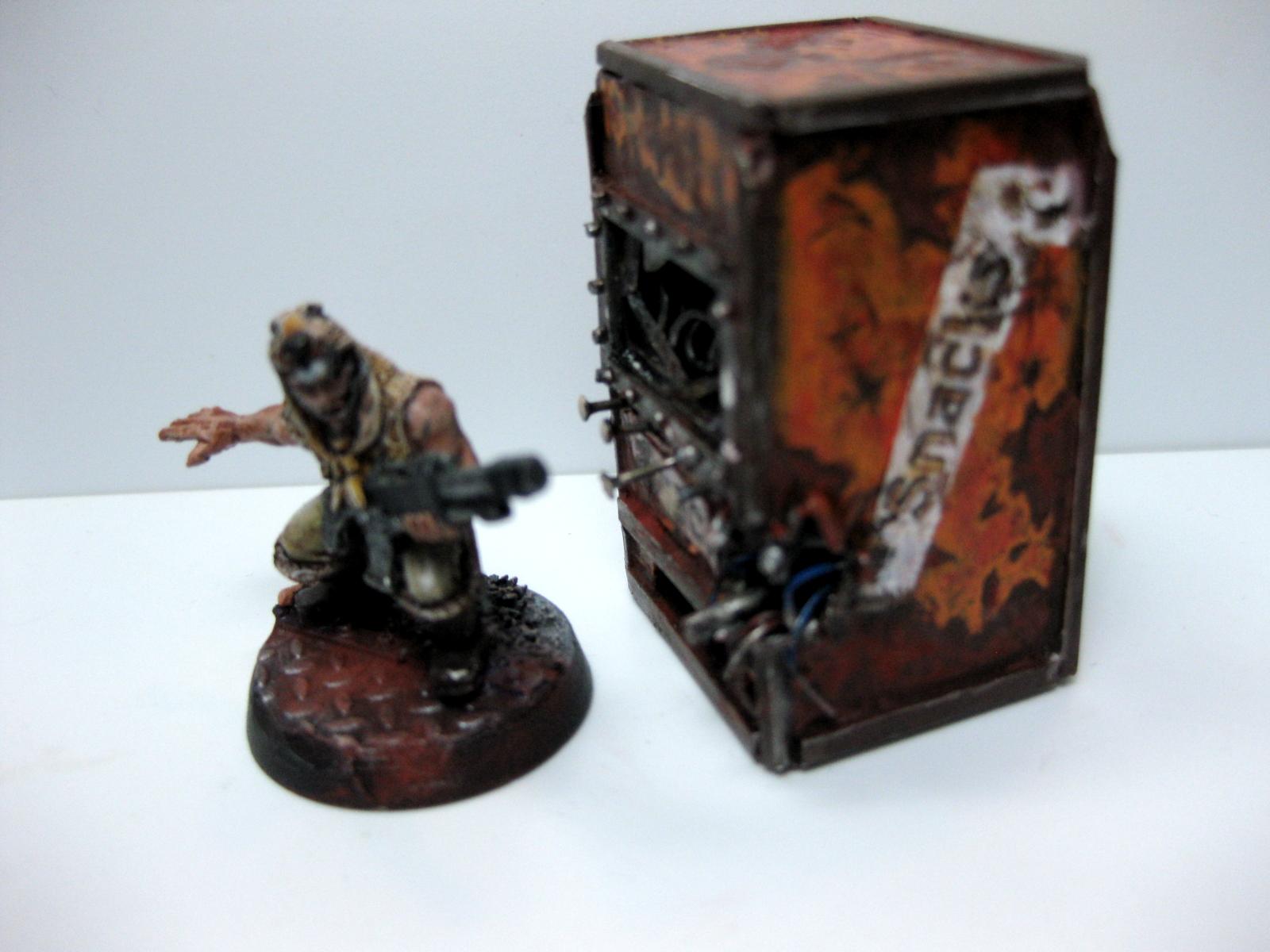 Necromunda, Ratskin, Terrain, Urban, Vending Machine