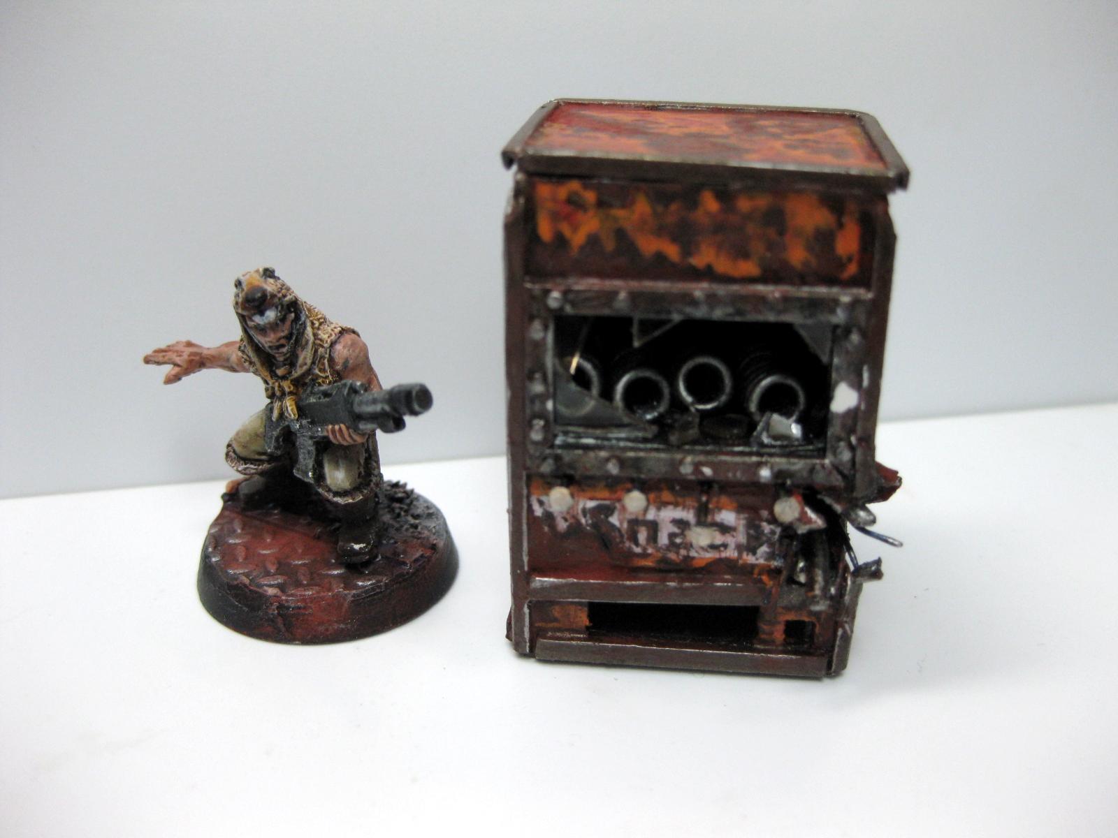 Necromunda, Ratskin, Terrain, Urban, Vending Machine