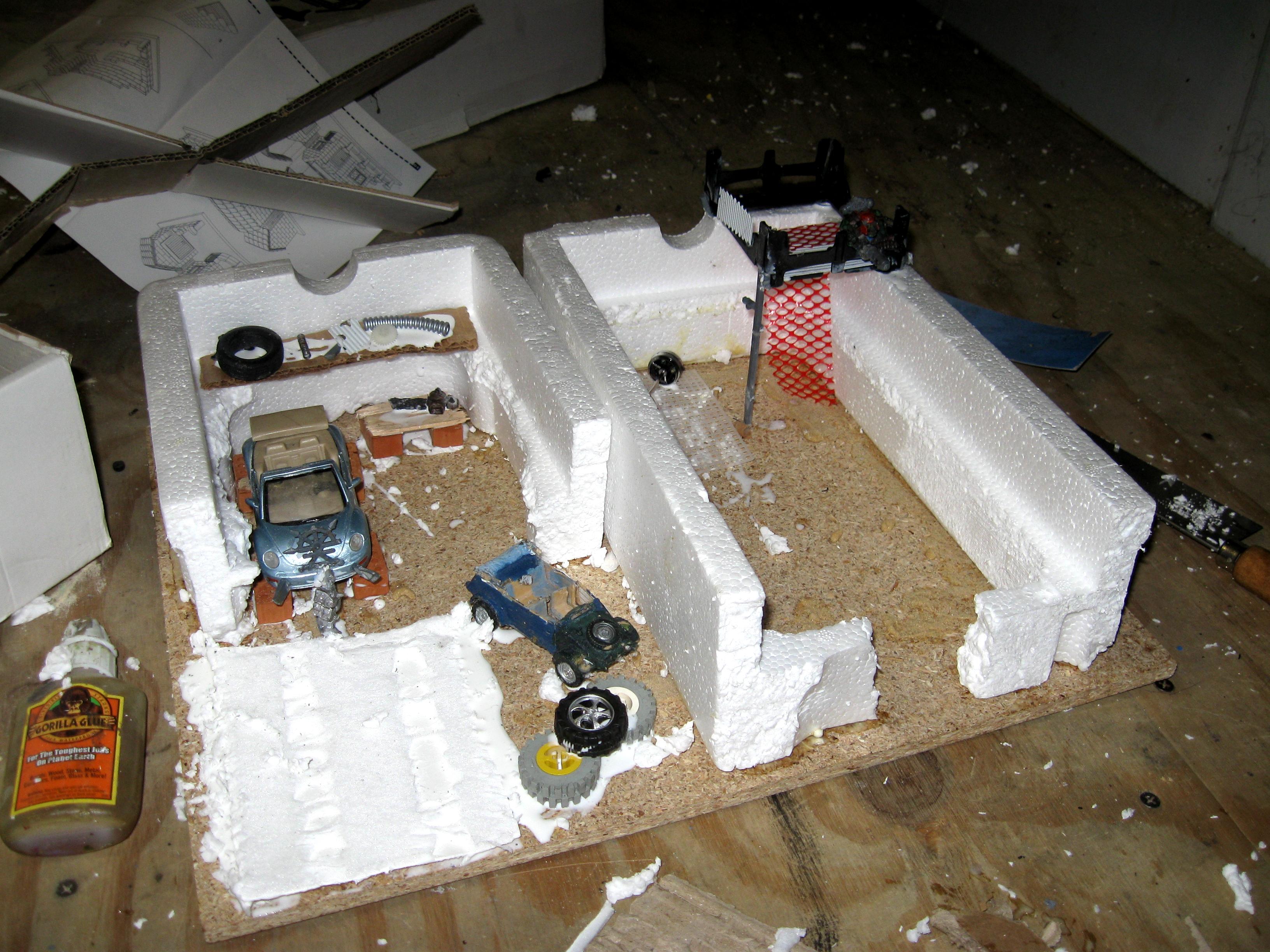 Mekboy, Orks, Terrain, Warbuggy, Workshop