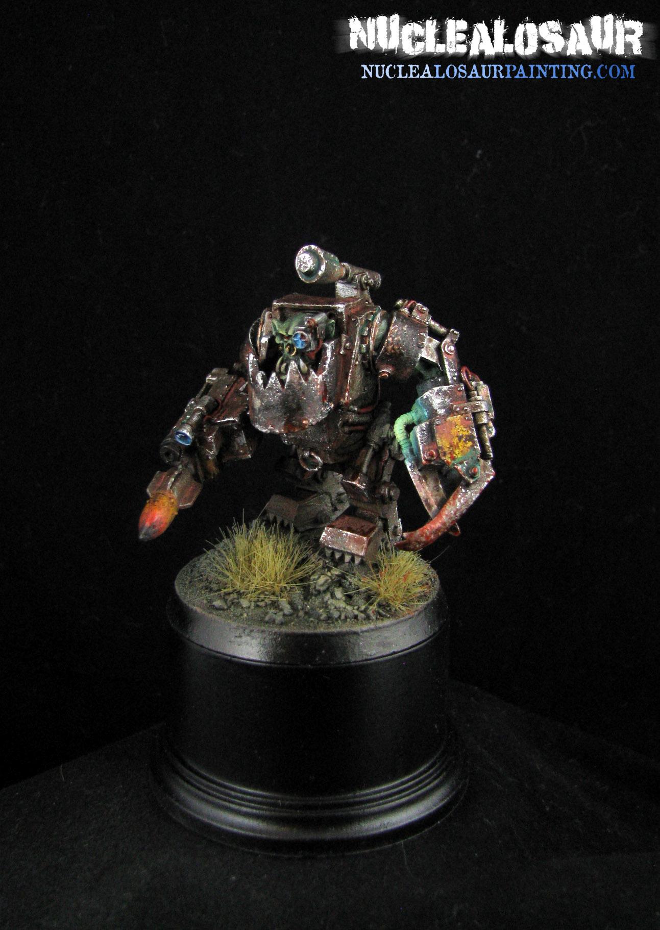 Mega Armor, Nob, Orks, Rust
