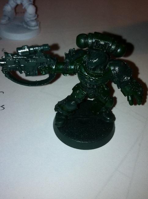 Hand Painted, Salamander, Space Marines