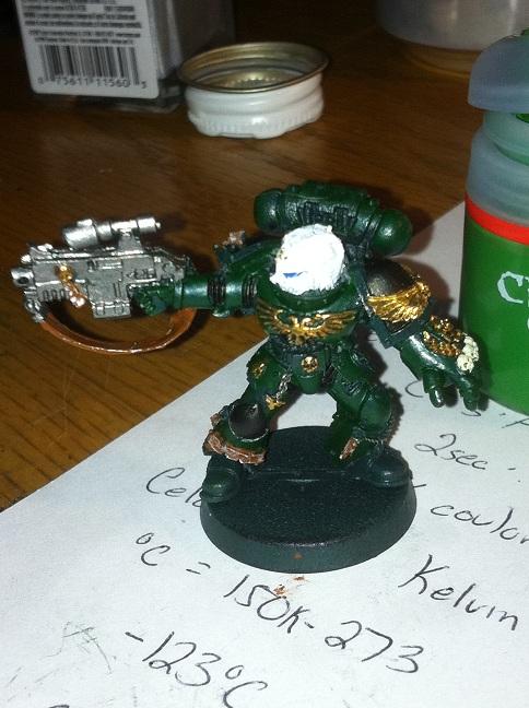 Hand Painted, Salamander, Space Marines