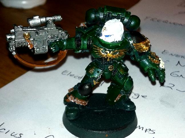 Hand Painted, Salamander, Space Marines