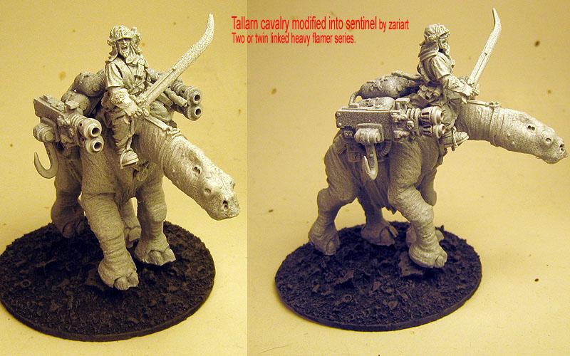 Beast, Heretic, Imperial Guard, Modified, Renegade, Sentinel, Tallarn Mukaali Cavalry