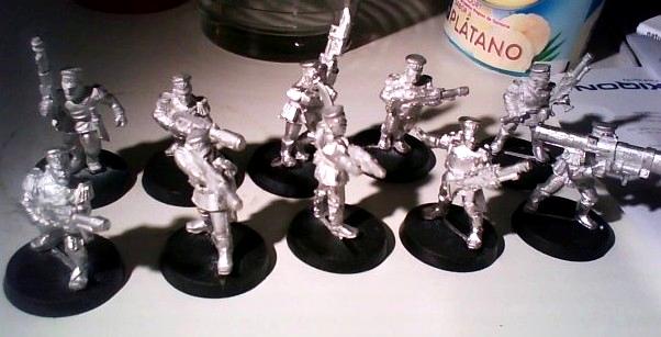 Conversion, Imperial Guard, Mordian Iron Guard, Paint Scheme, Warhammer 40,000