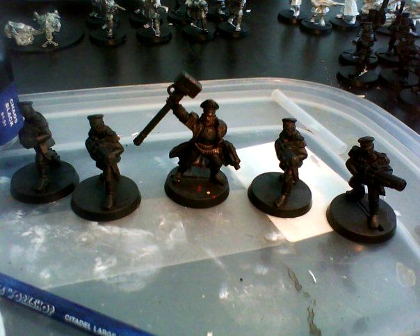 Conversion, Imperial Guard, Mordian Iron Guard, Paint Scheme, Warhammer 40,000