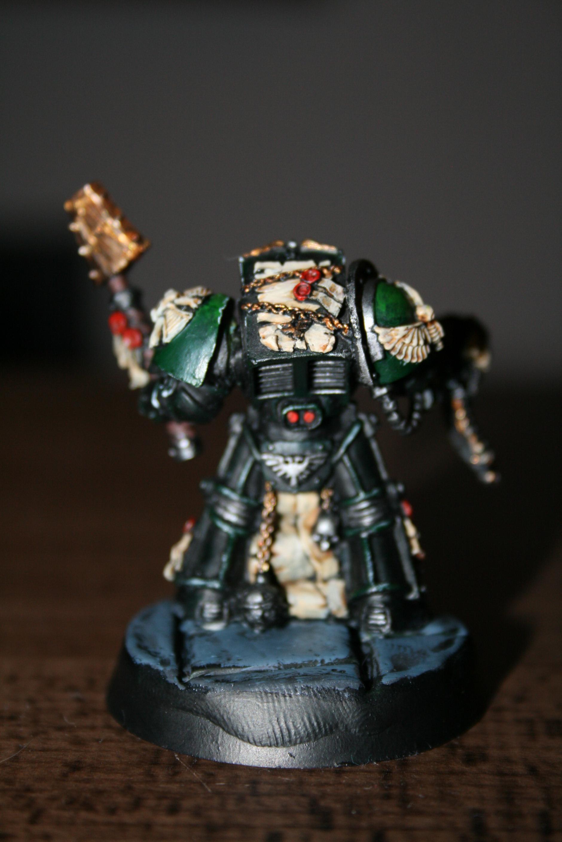 Chaplain, Dark Angels, Space Marines, Terminator Armor