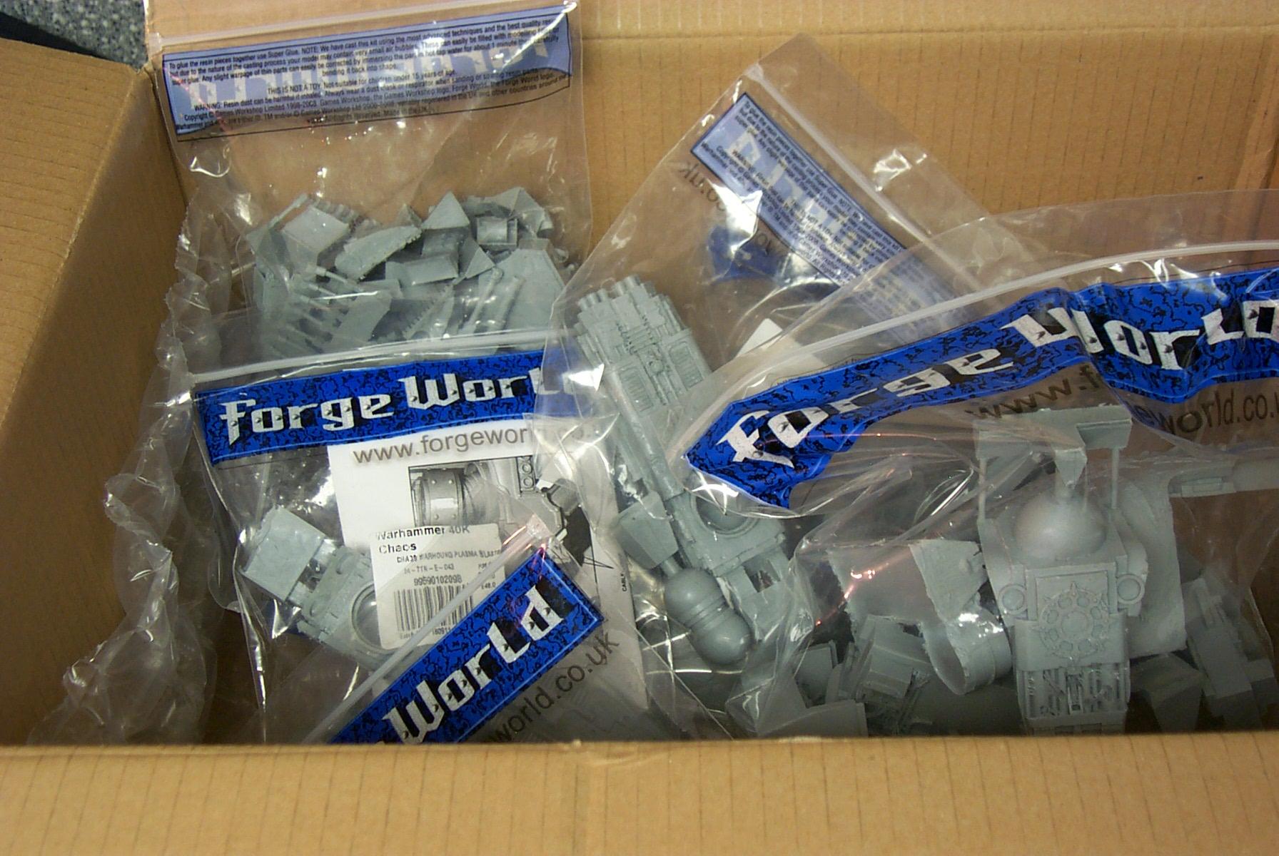 To the untrained eye the contents look like they were just dumped into the box