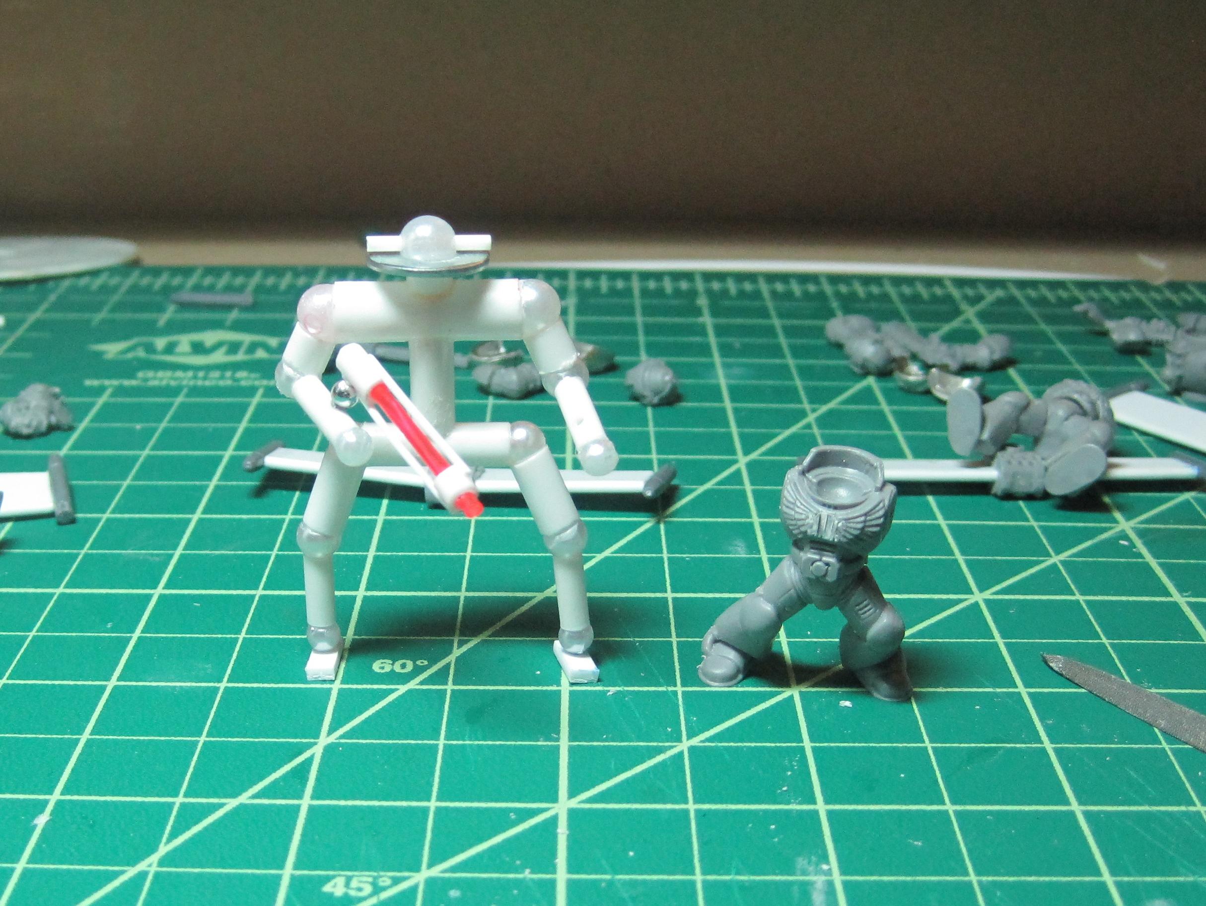 Humor, Necrons, Plasti-card