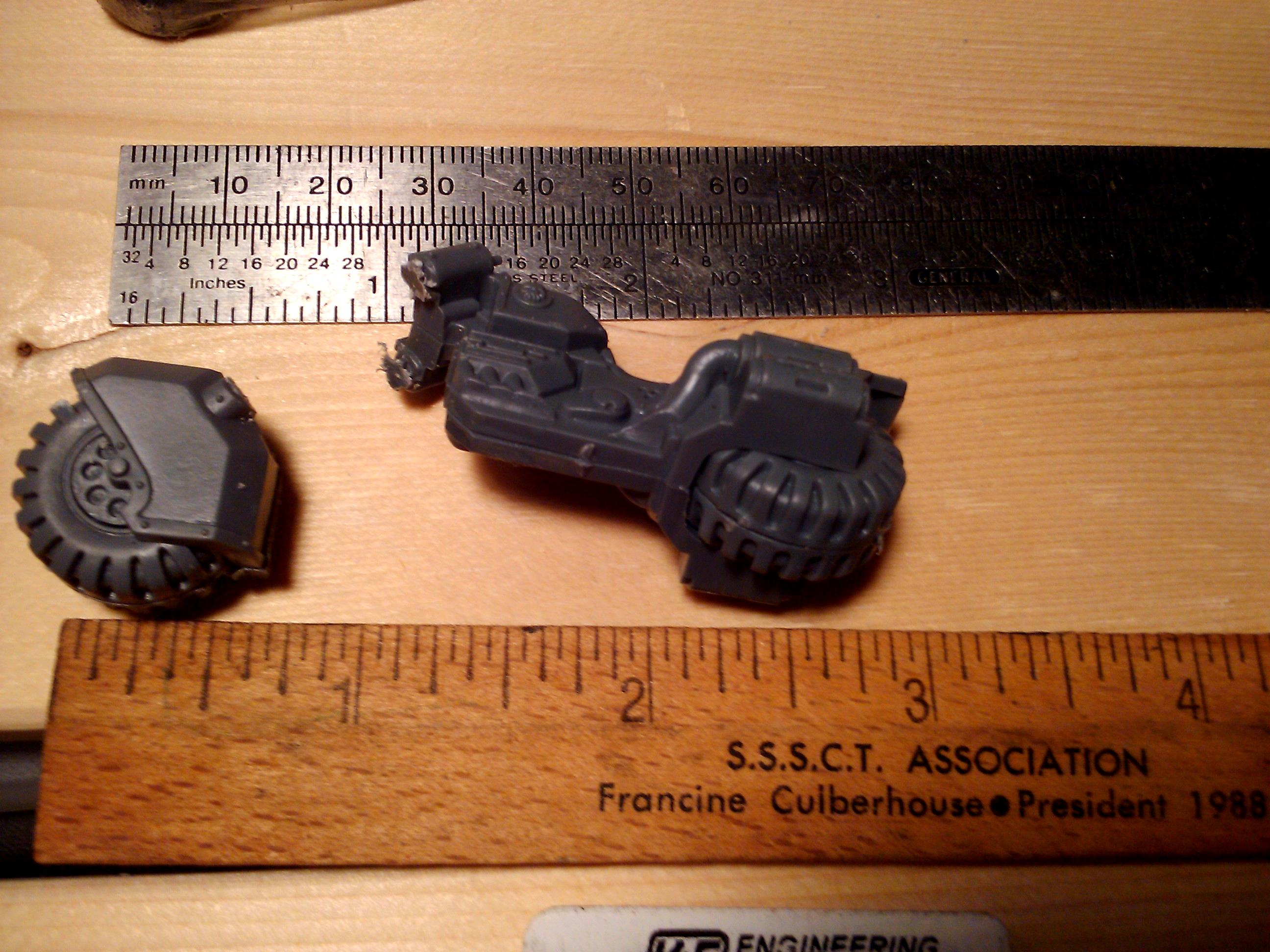 Bike, Chopper, Conversion, Craft, Hobby, Motorcycle, Space Marines, Space Wolves, Sw