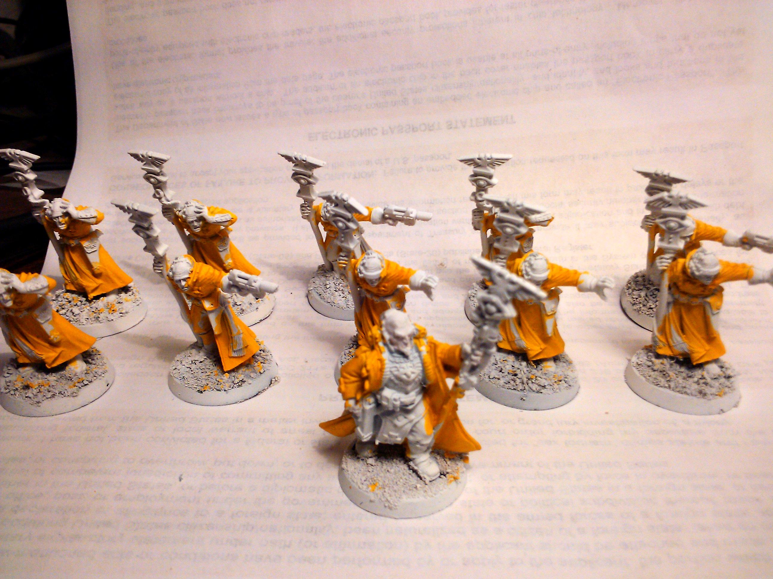 Conversion, Imperial Guard, Mordian Iron Guard, Paint Scheme, Psykers, Warhammer 40,000
