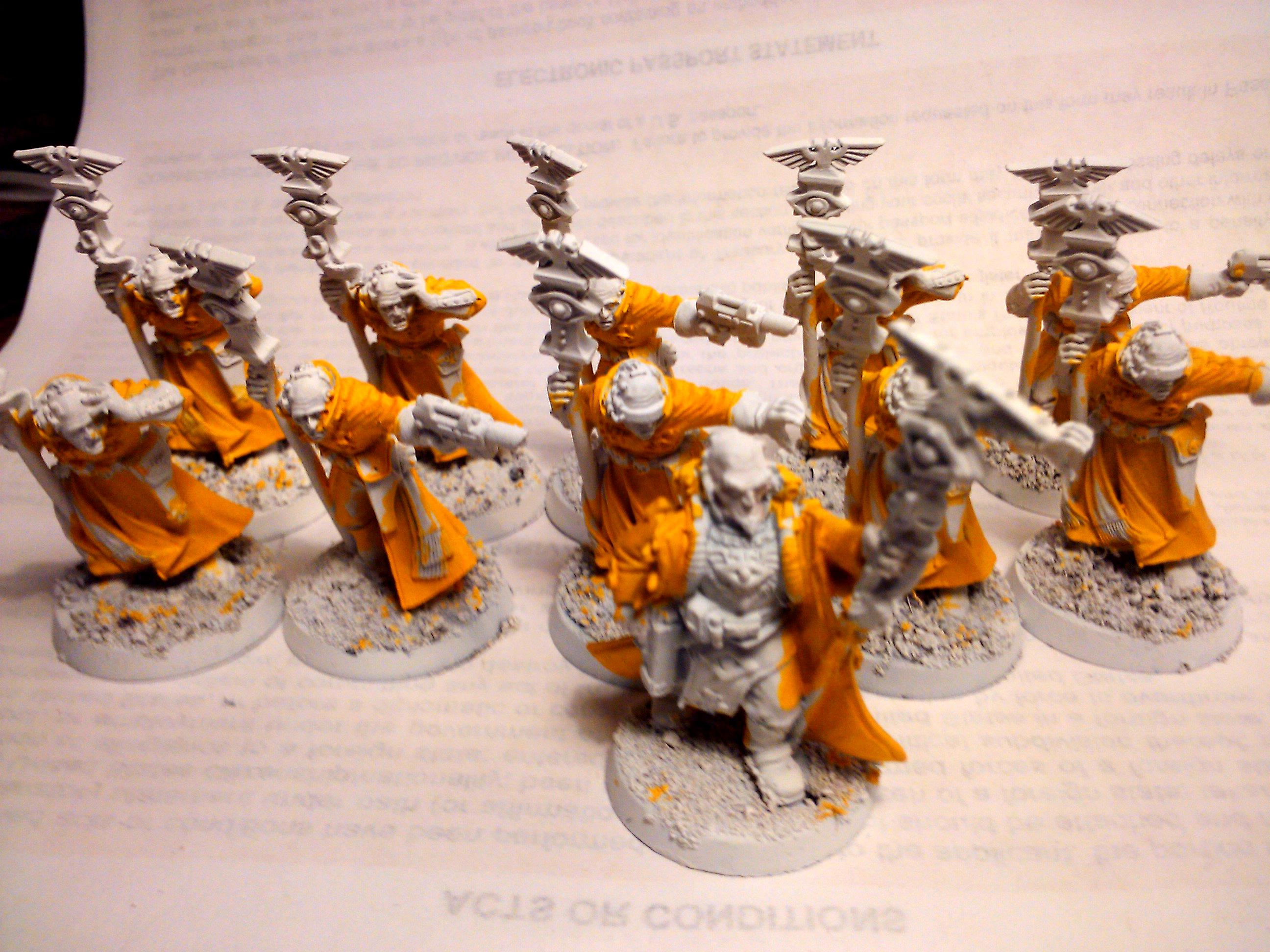 Conversion, Imperial Guard, Mordian Iron Guard, Paint Scheme, Psykers, Warhammer 40,000