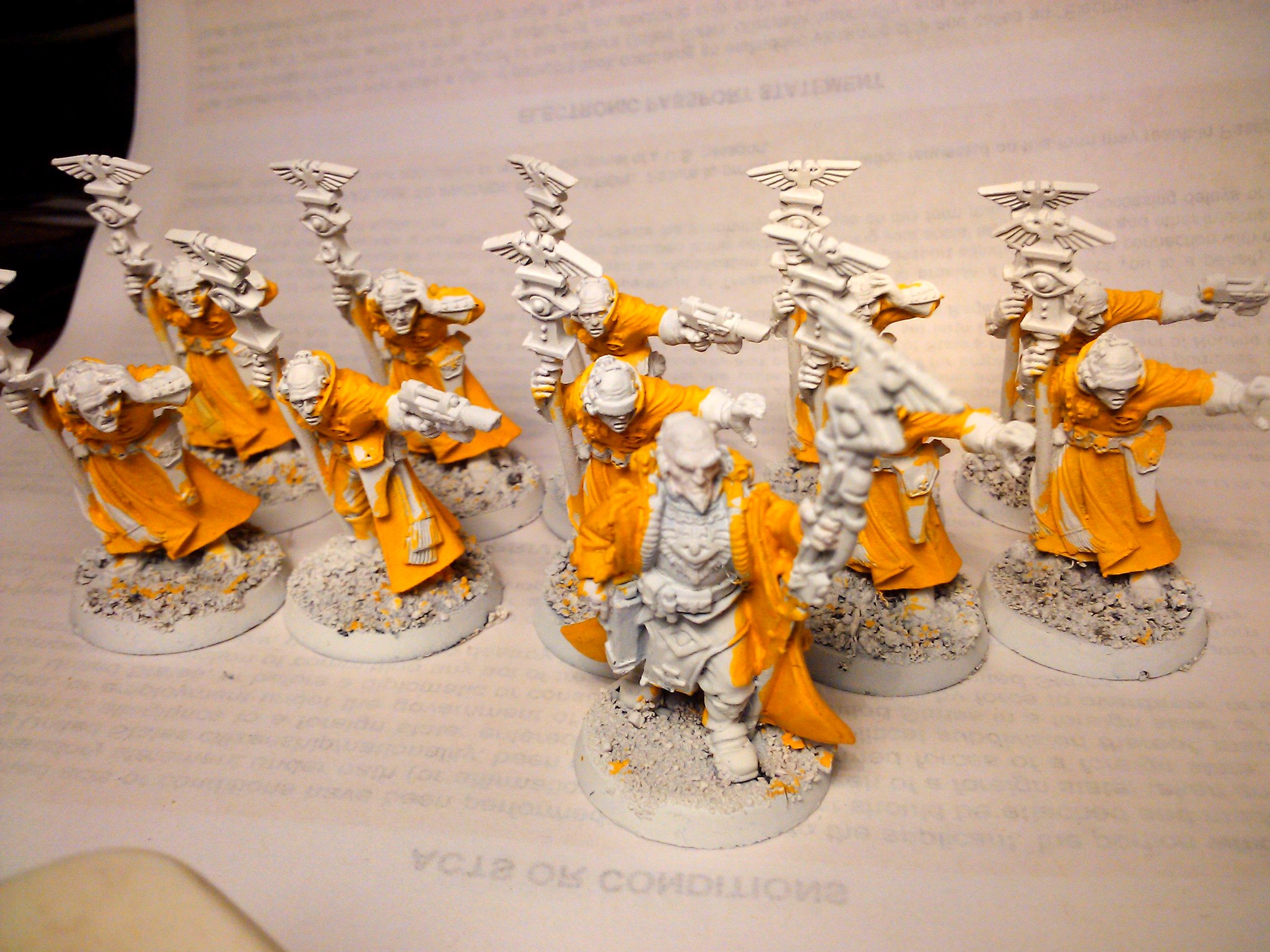Conversion, Imperial Guard, Mordian Iron Guard, Paint Scheme, Psykers, Warhammer 40,000