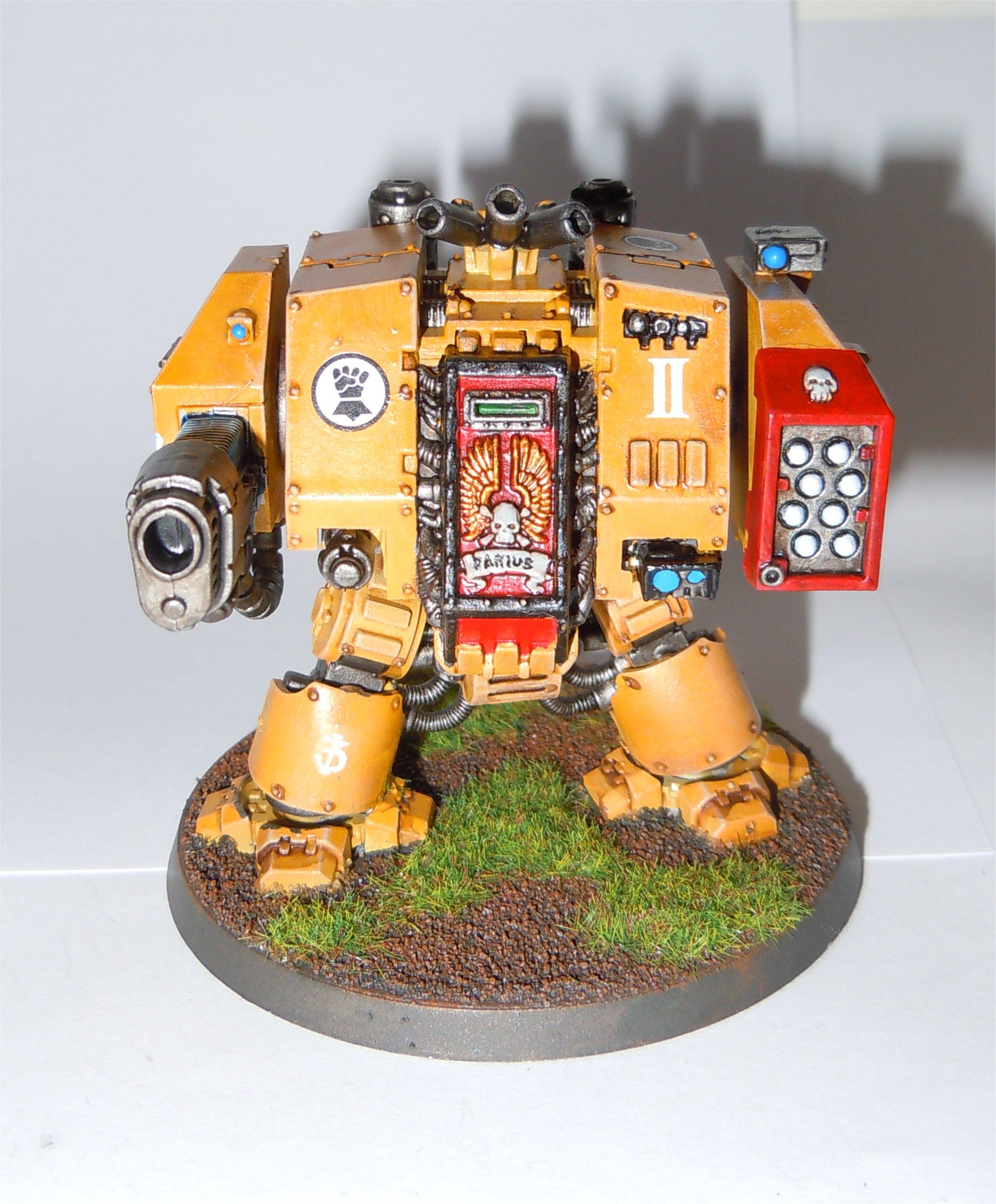 Dreadnought, Imperial Fists, Space Marines
