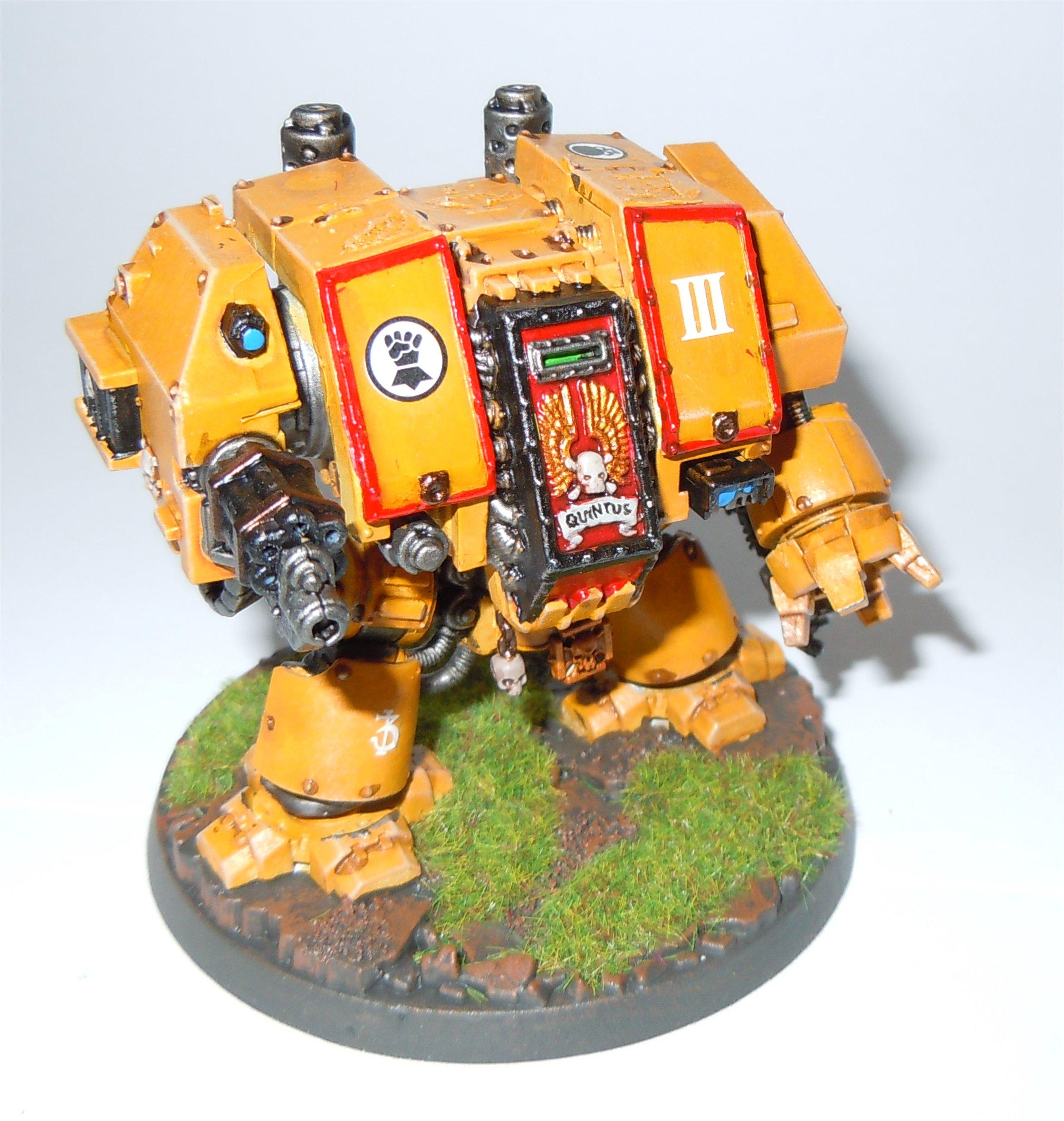 Dreadnought, Imperial Fists, Space Marines