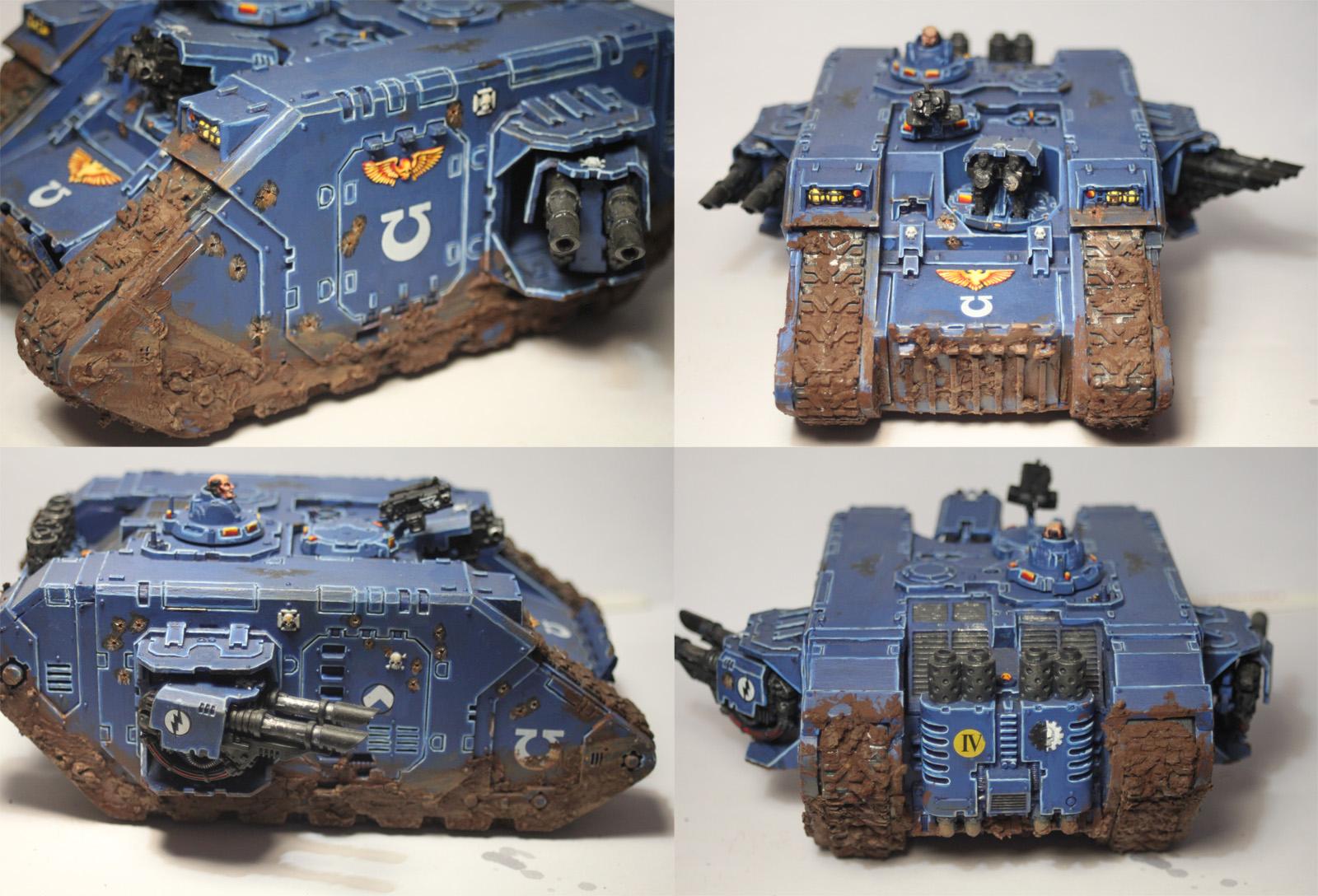 Land Raider, Space Marines, Ultramarines