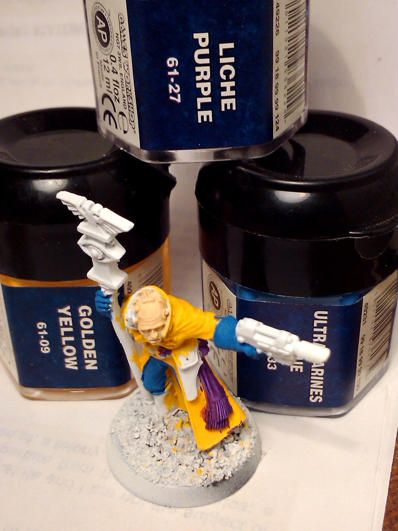 Conversion, Imperial Guard, Mordian Iron Guard, Paint Scheme, Psykers, Warhammer 40,000