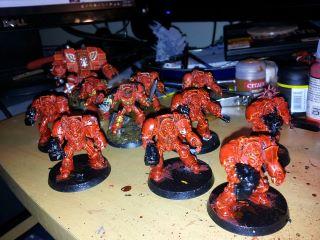 Blood angels Terminators WIP
